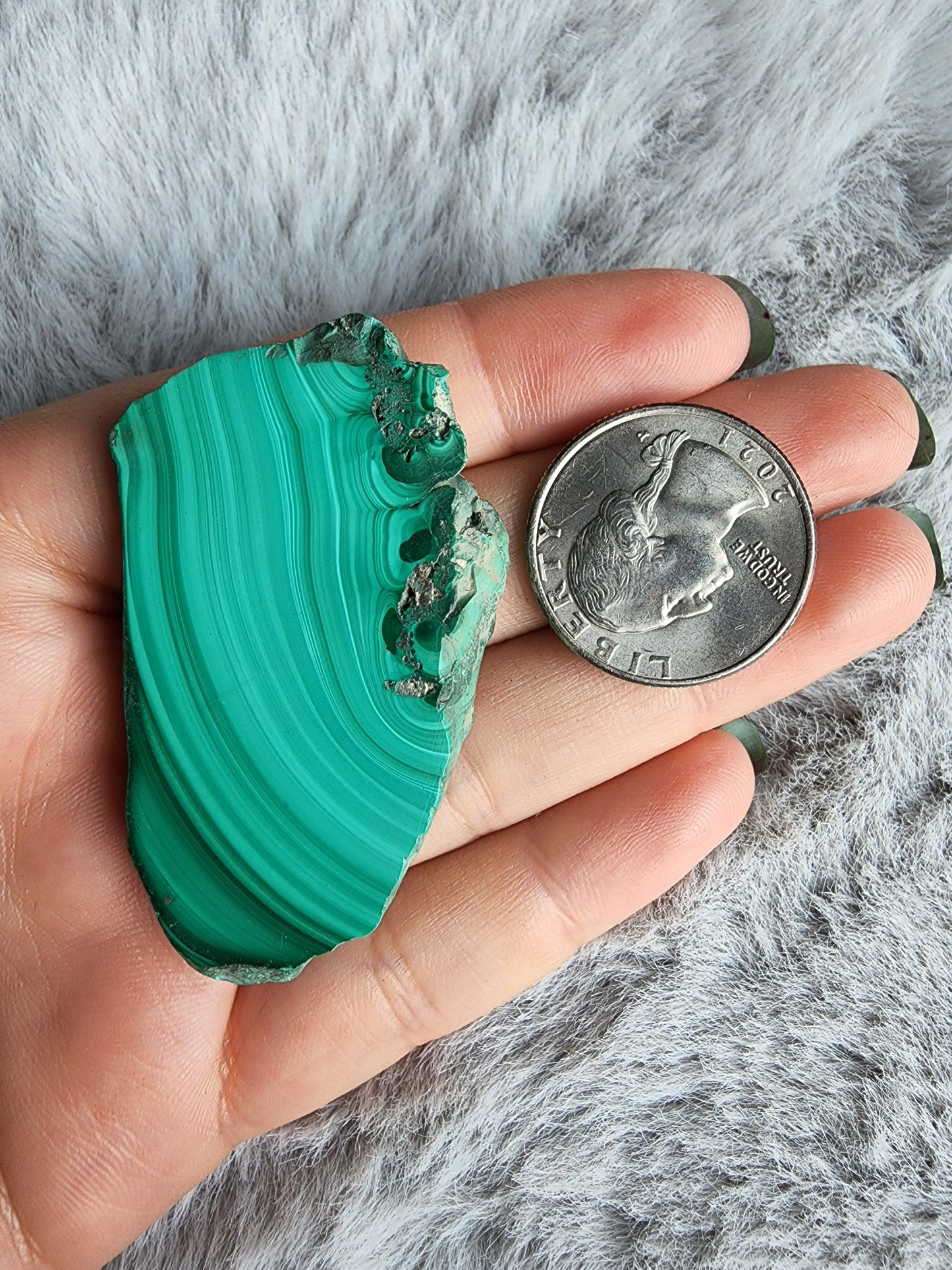 Malachite Slab