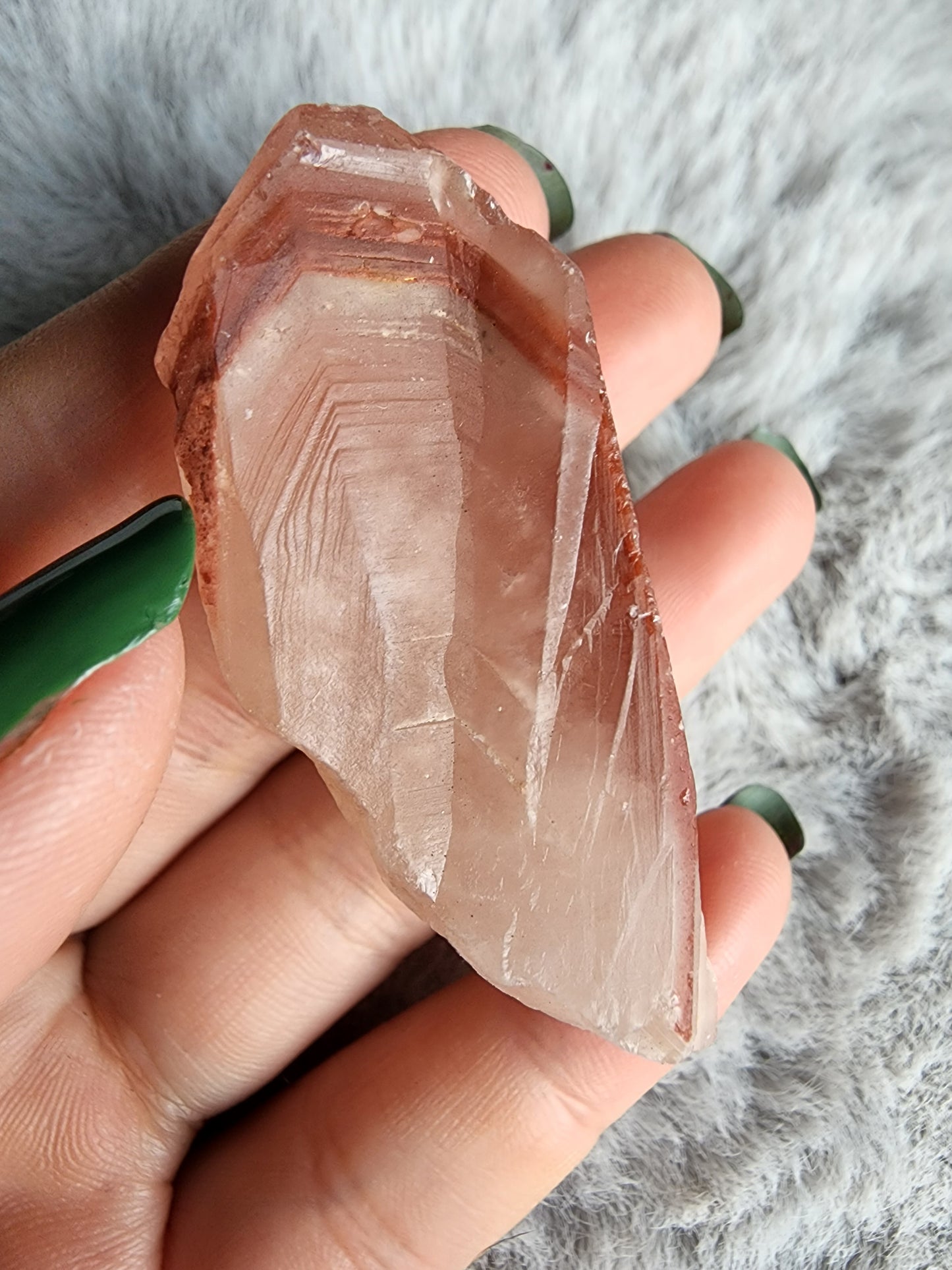 Hematite Phantom Quartz