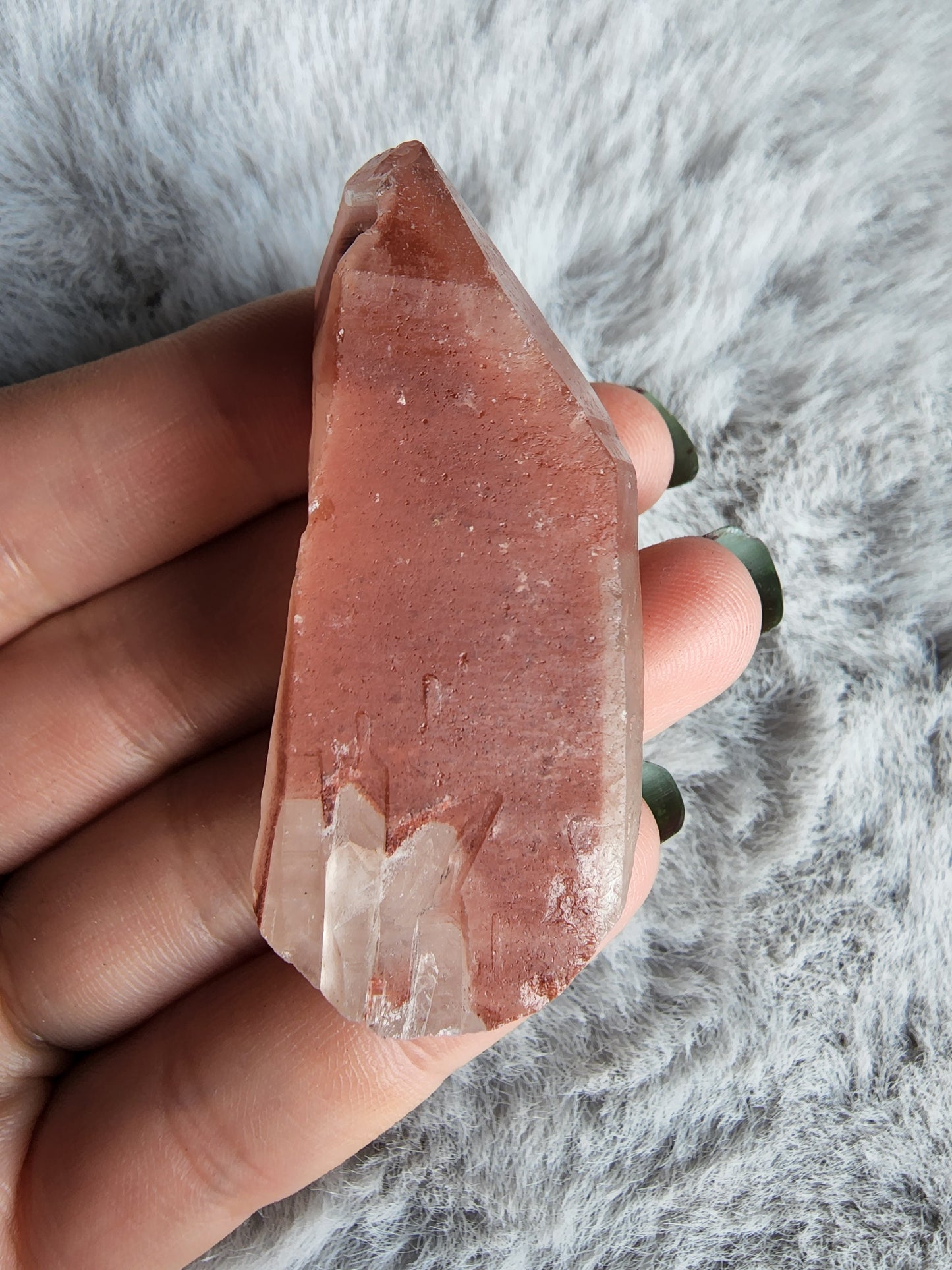 Hematite Phantom Quartz