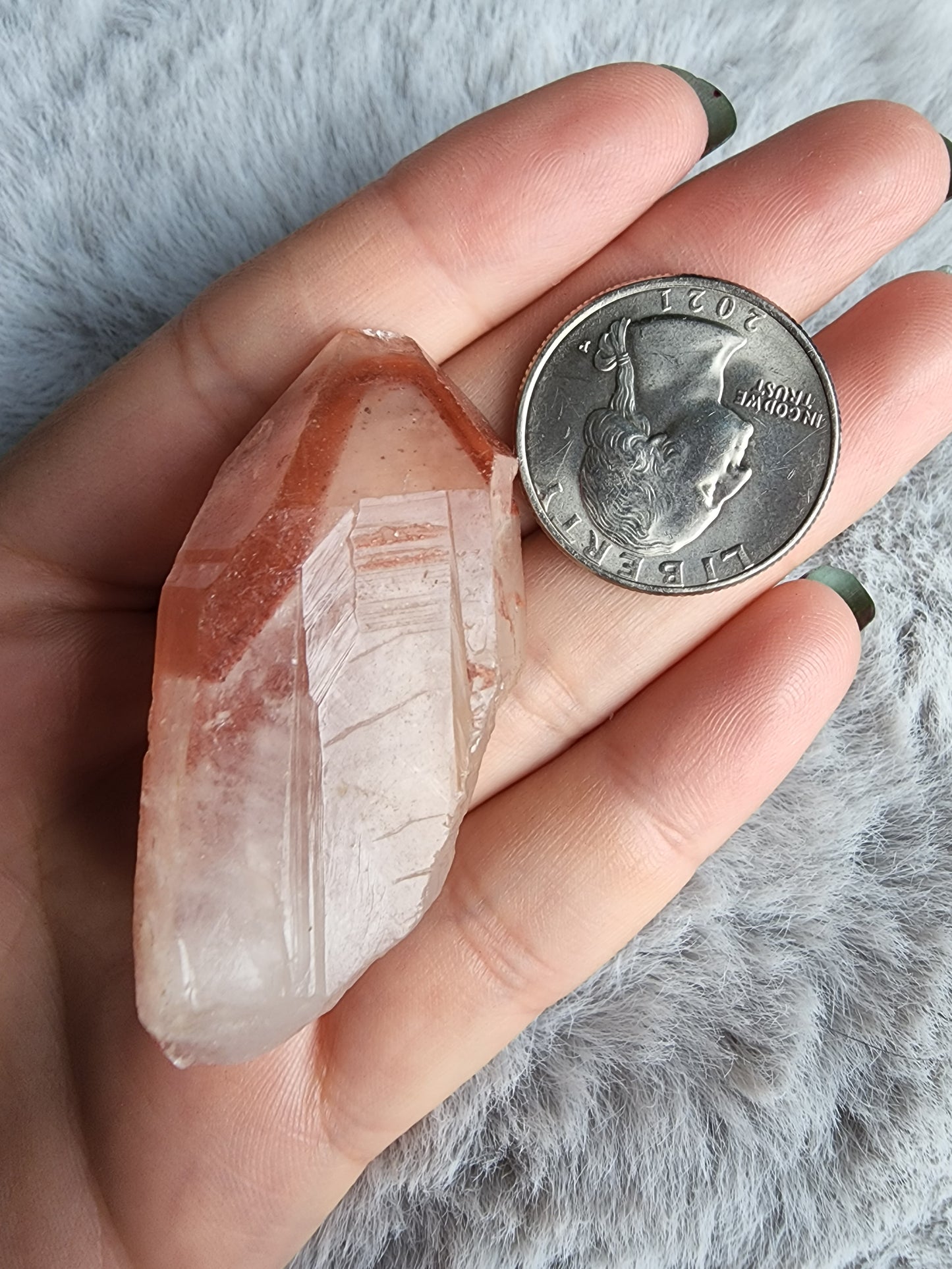 Hematite Phantom Quartz