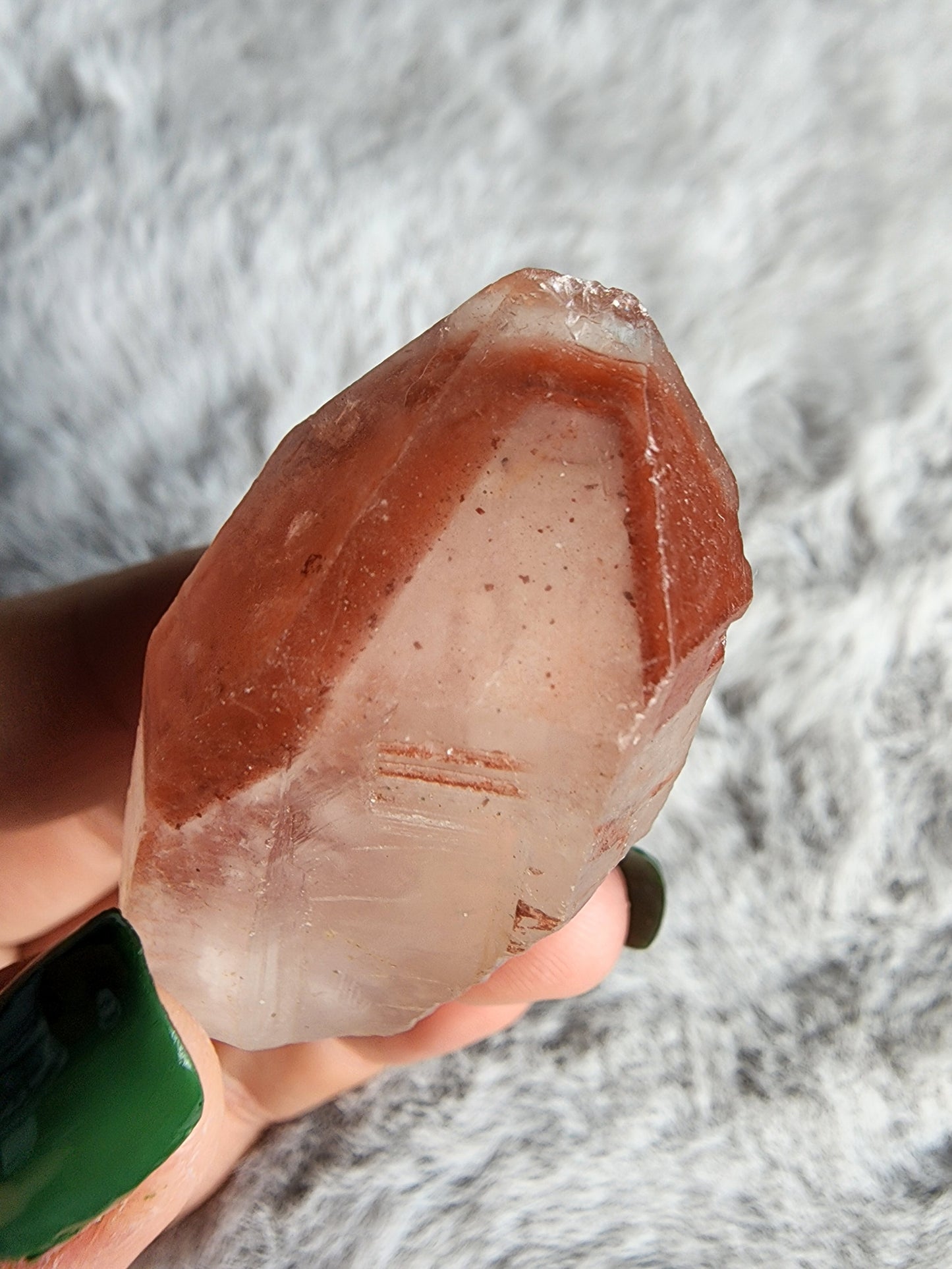 Hematite Phantom Quartz