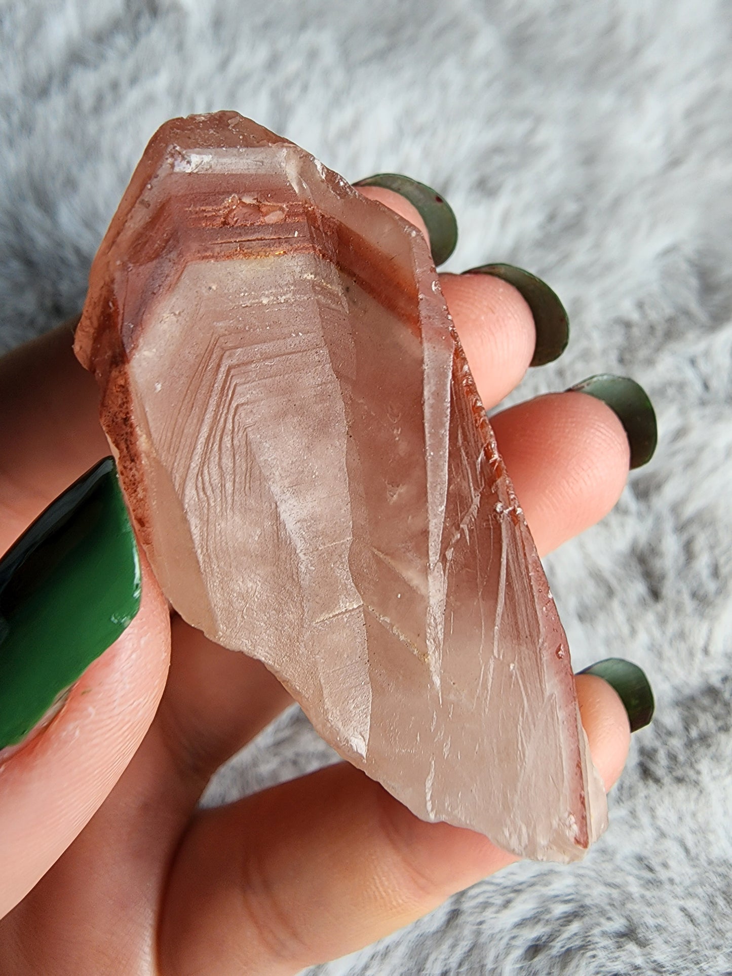 Hematite Phantom Quartz