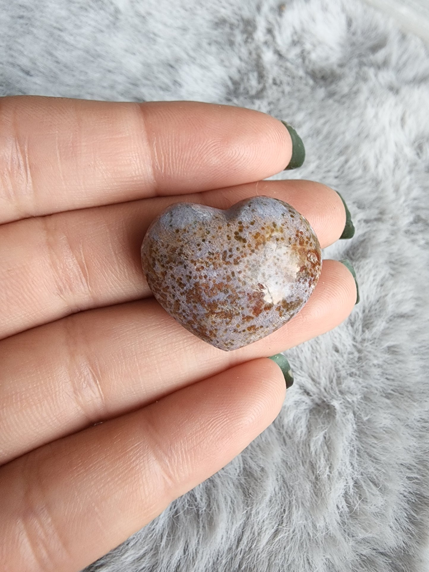 Ocean Jasper Heart