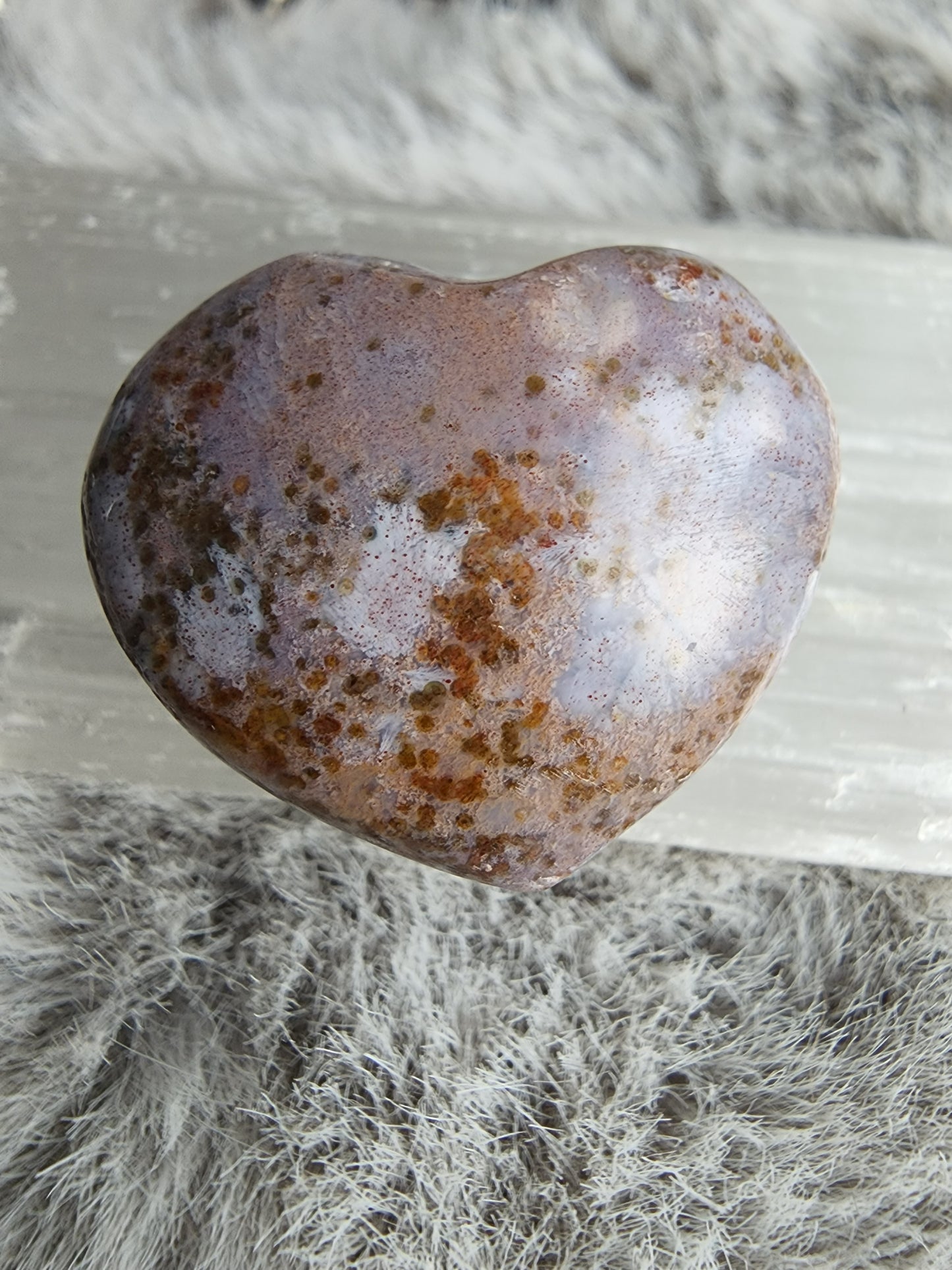 Ocean Jasper Heart