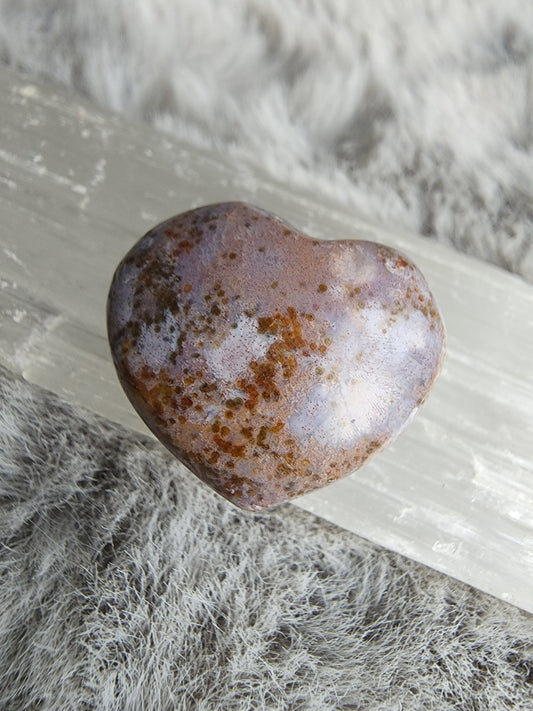 Ocean Jasper Heart