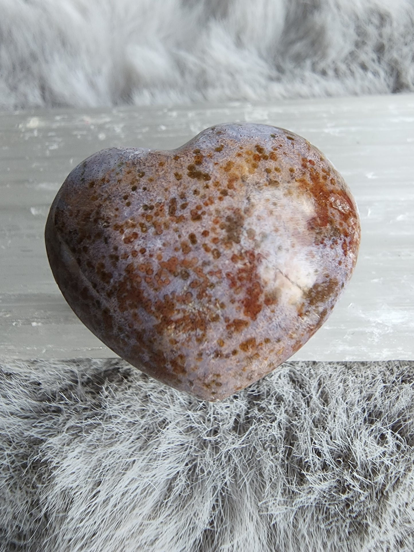 Ocean Jasper Heart