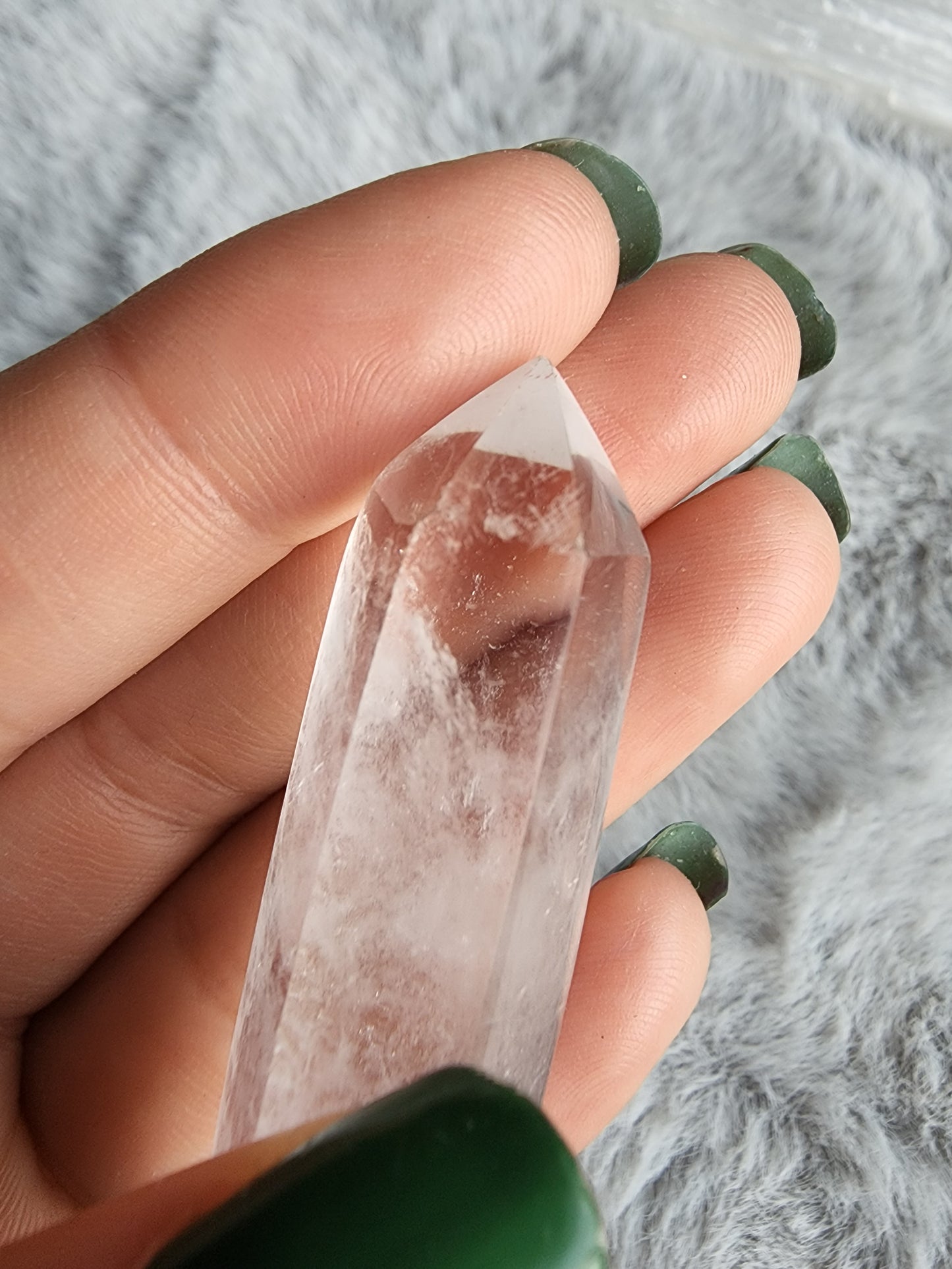 Cut Dt Clear Quartz Wand
