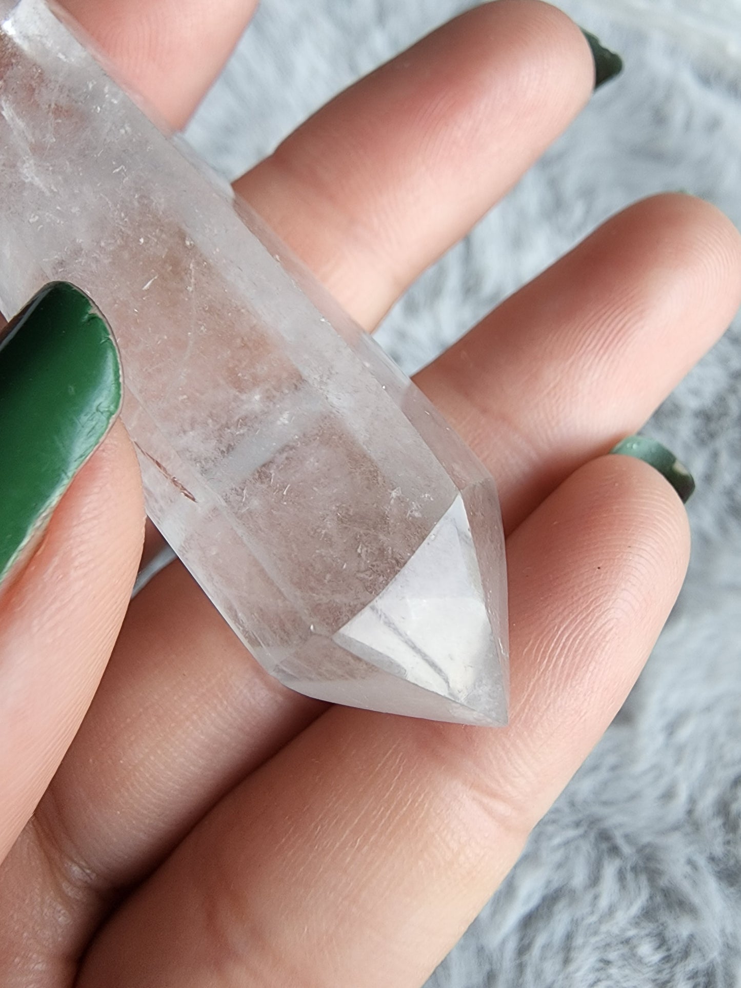 Cut Dt Clear Quartz Wand