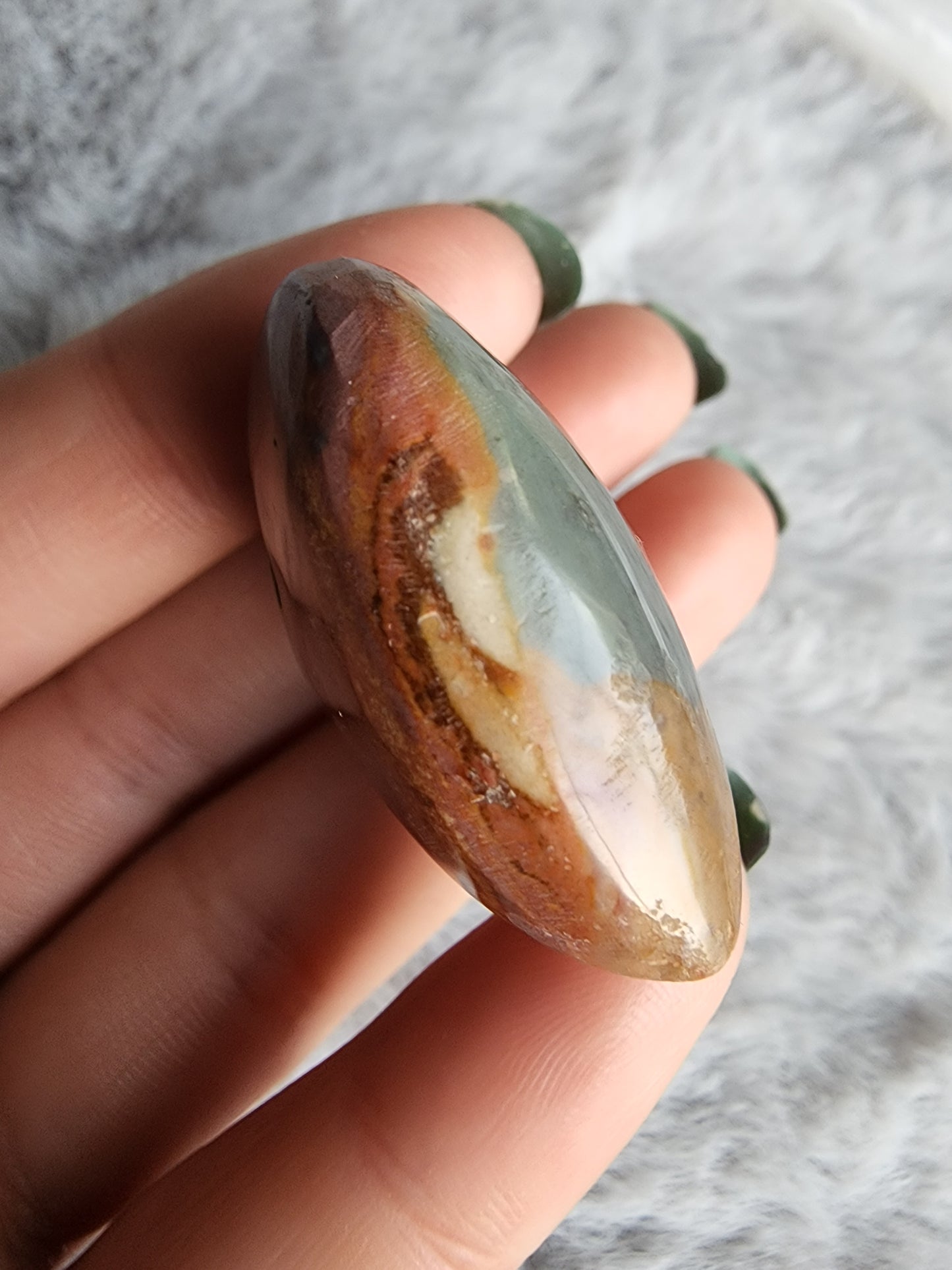 Polychrome Jasper Heart