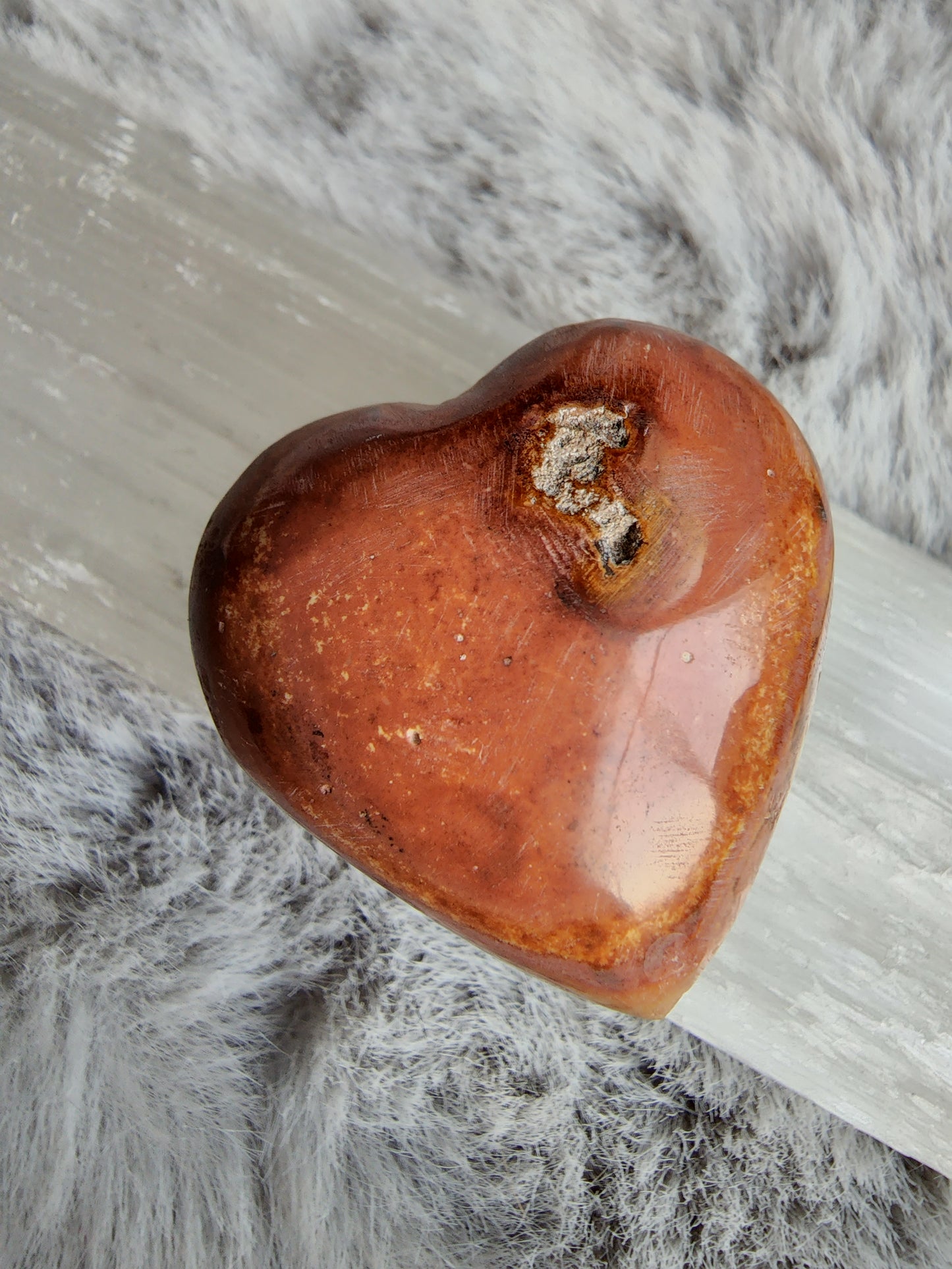 Polychrome Jasper Heart
