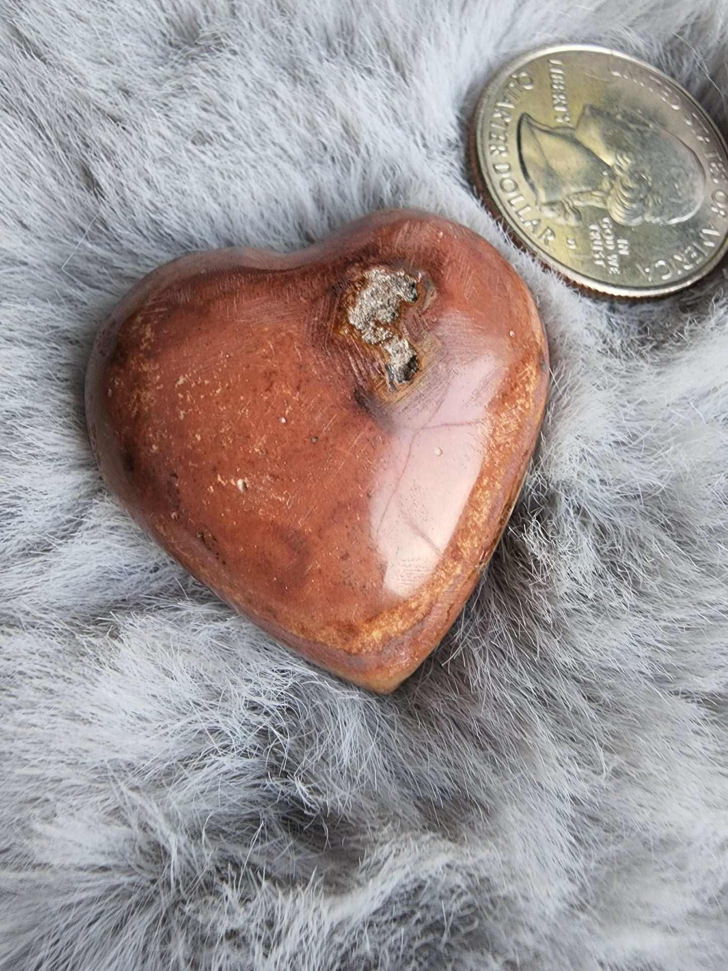 Polychrome Jasper Heart