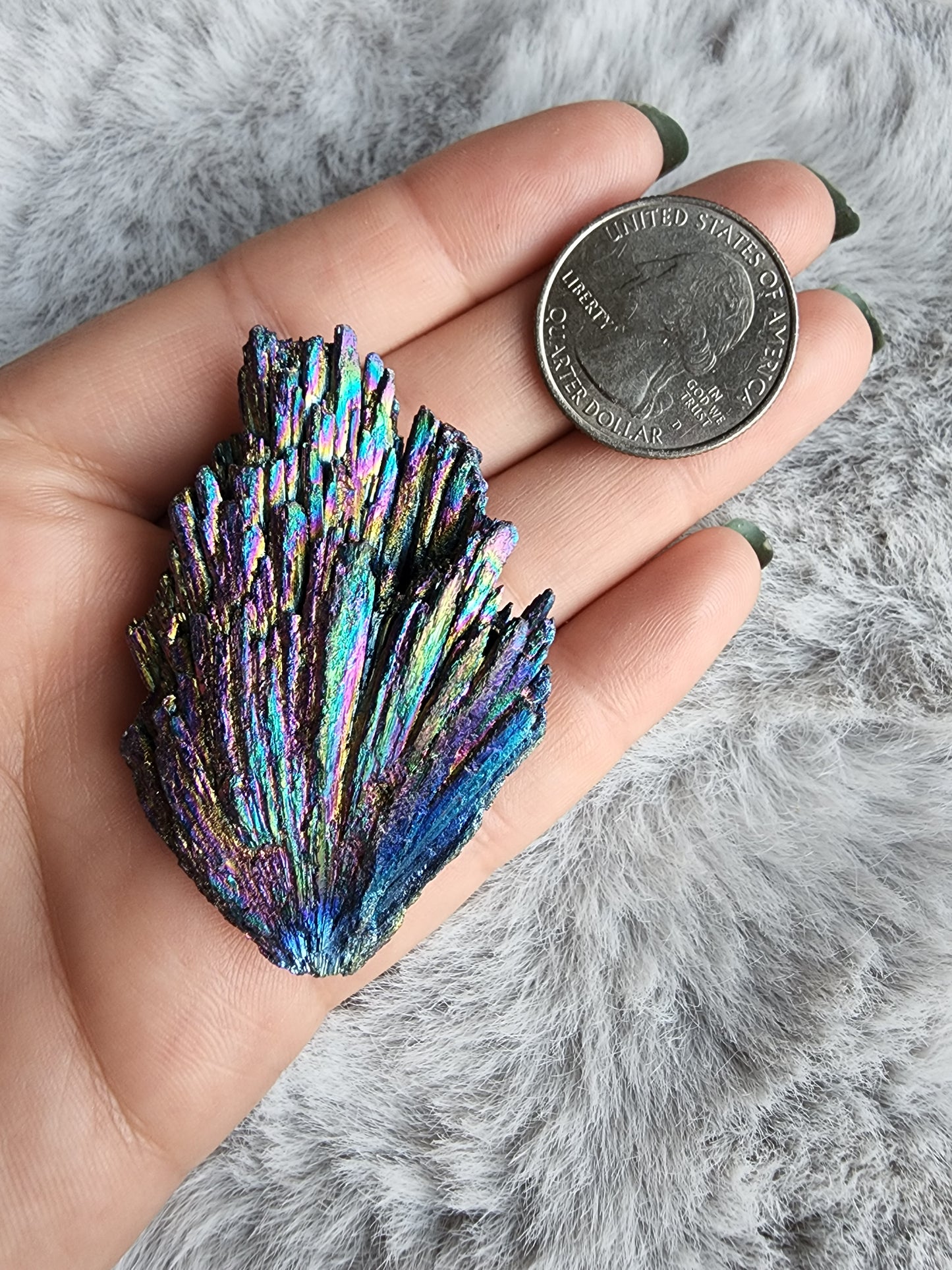 Aura Kyanite Fan