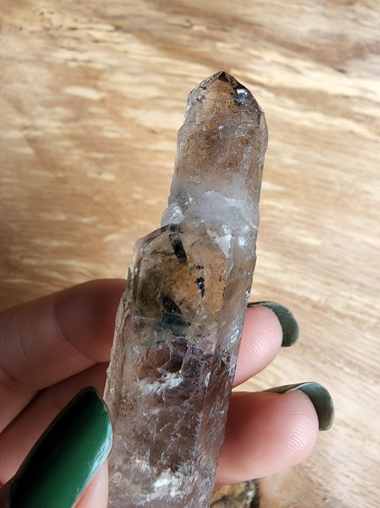 Smoky Quartz w/ Aegirine