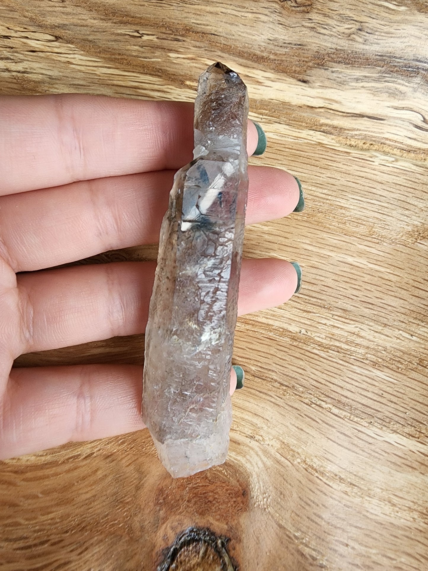 Smoky Quartz w/ Aegirine