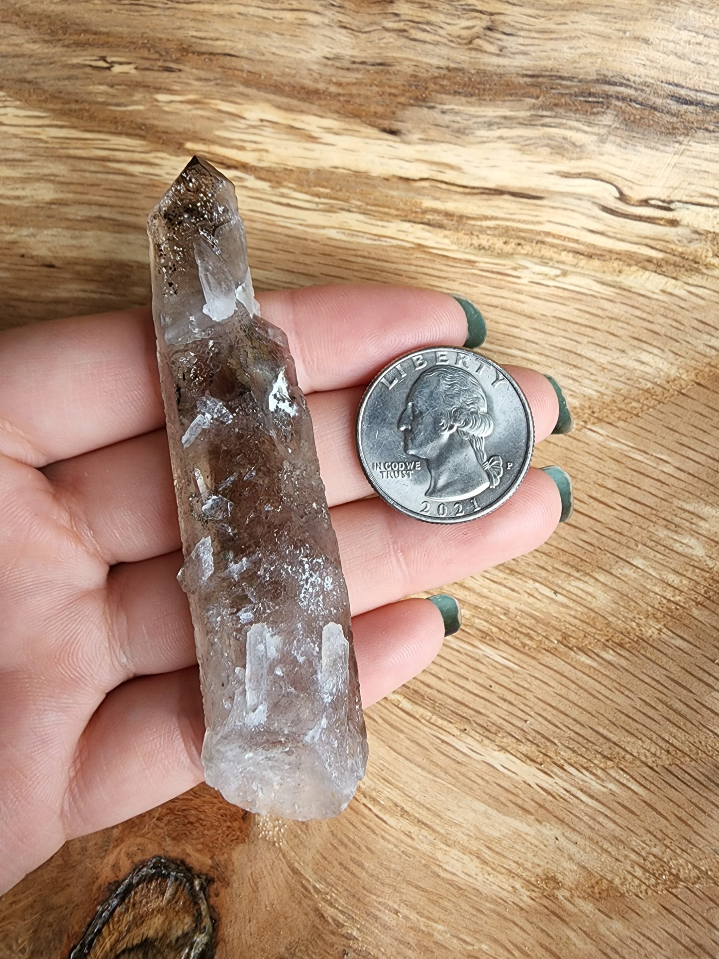 Smoky Quartz w/ Aegirine