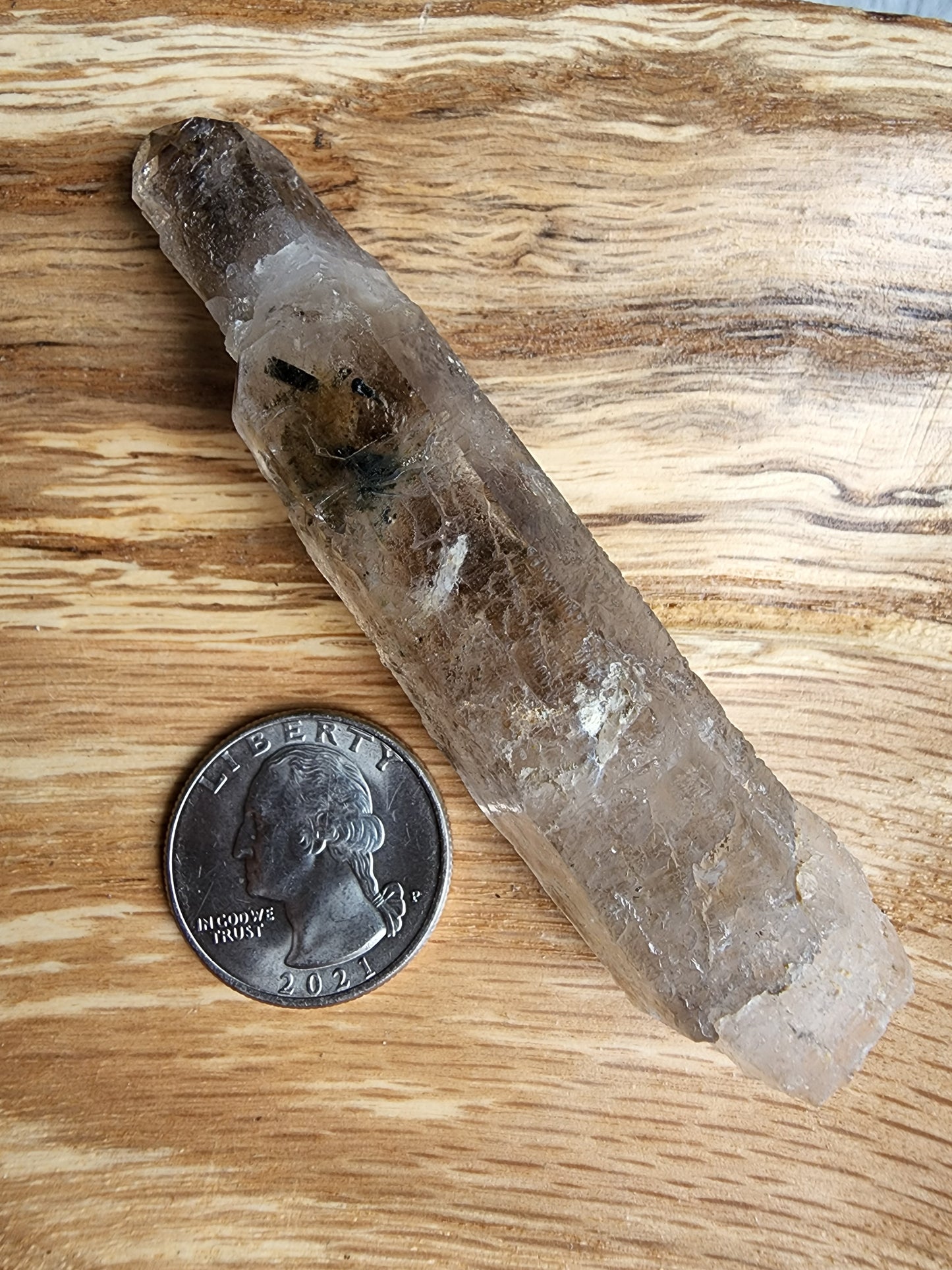 Smoky Quartz w/ Aegirine