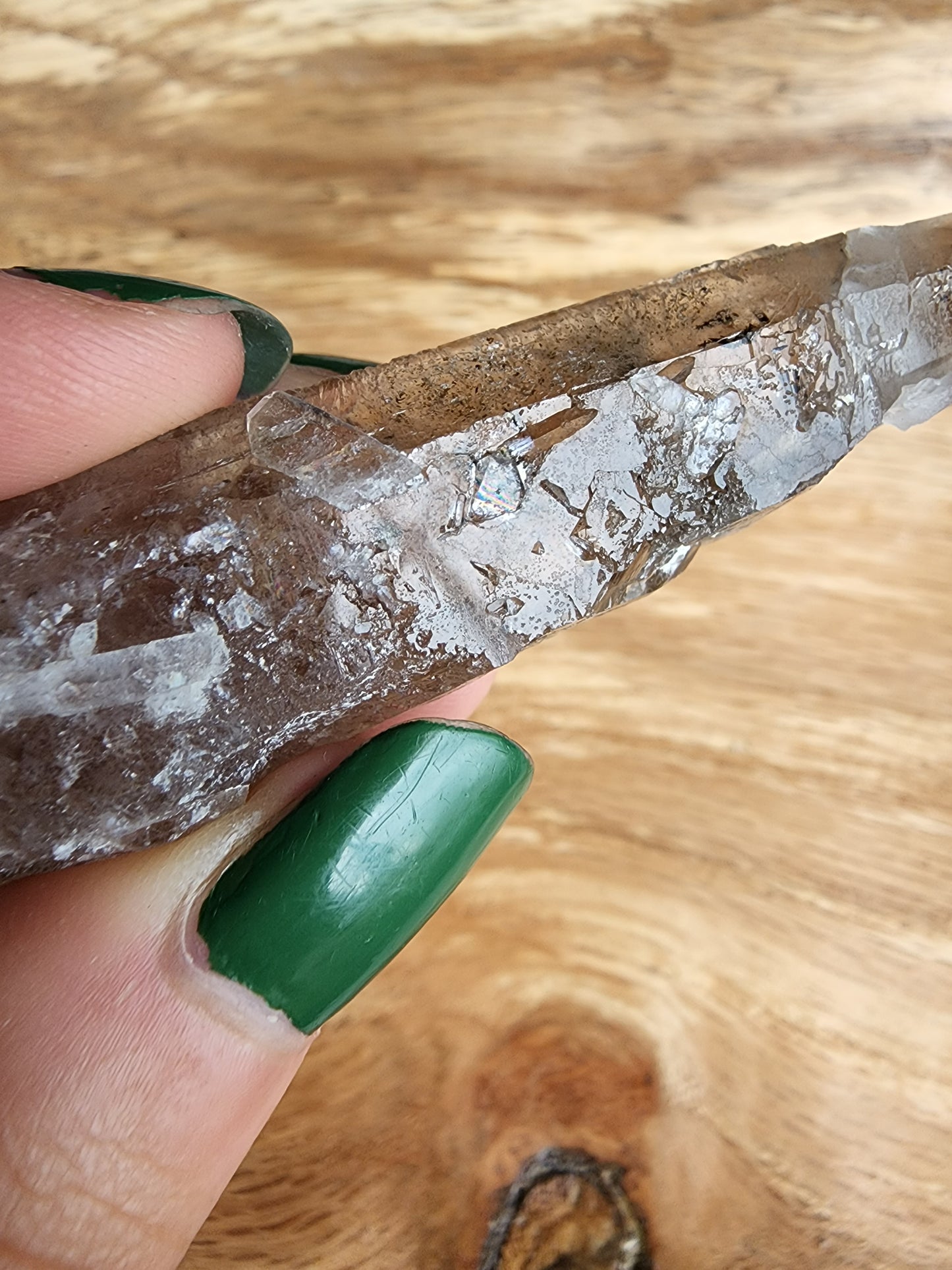 Smoky Quartz w/ Aegirine
