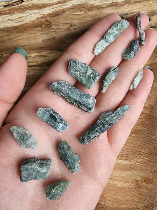Green Kyanite Lot