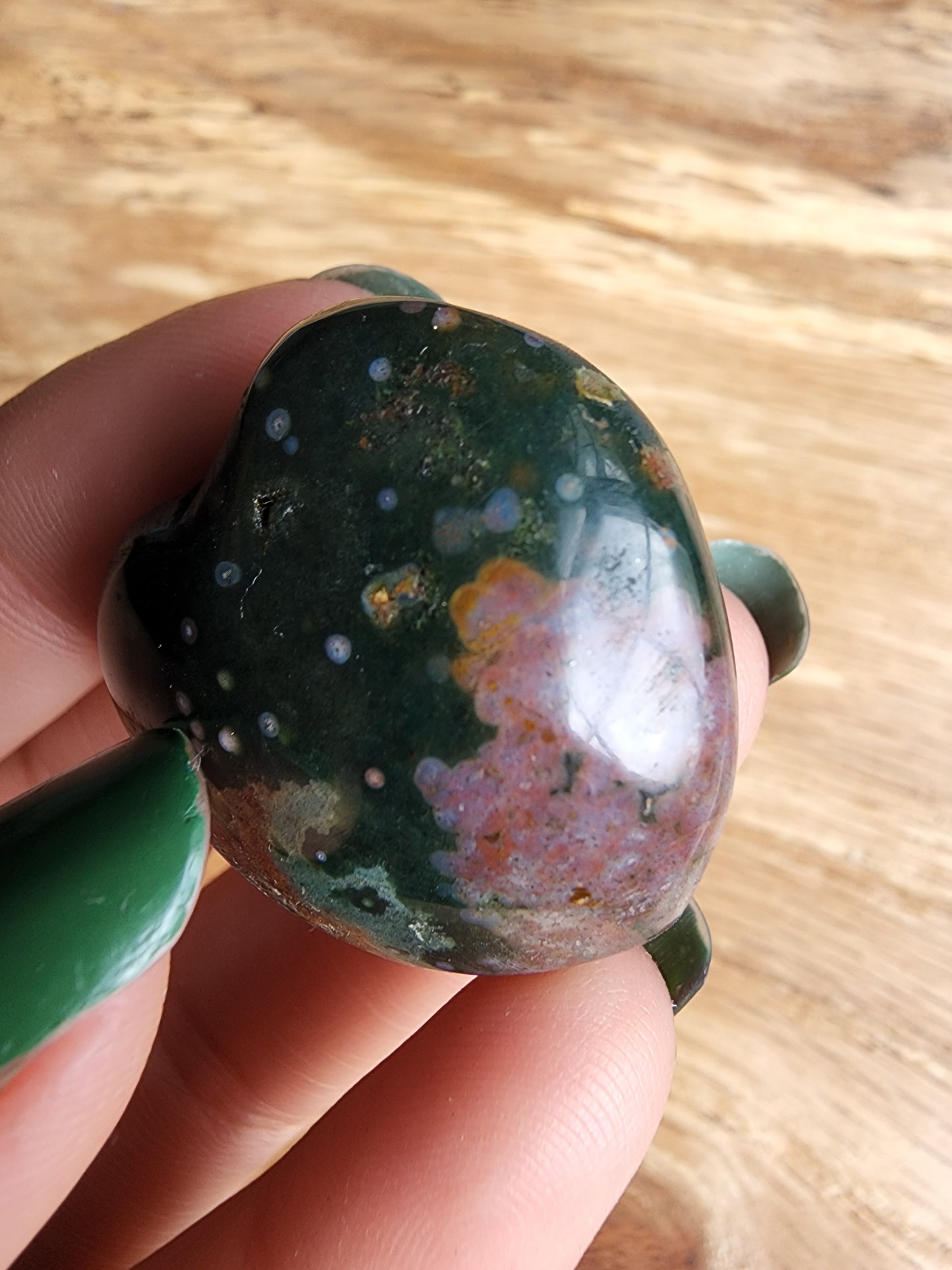 Ocean Jasper Heart