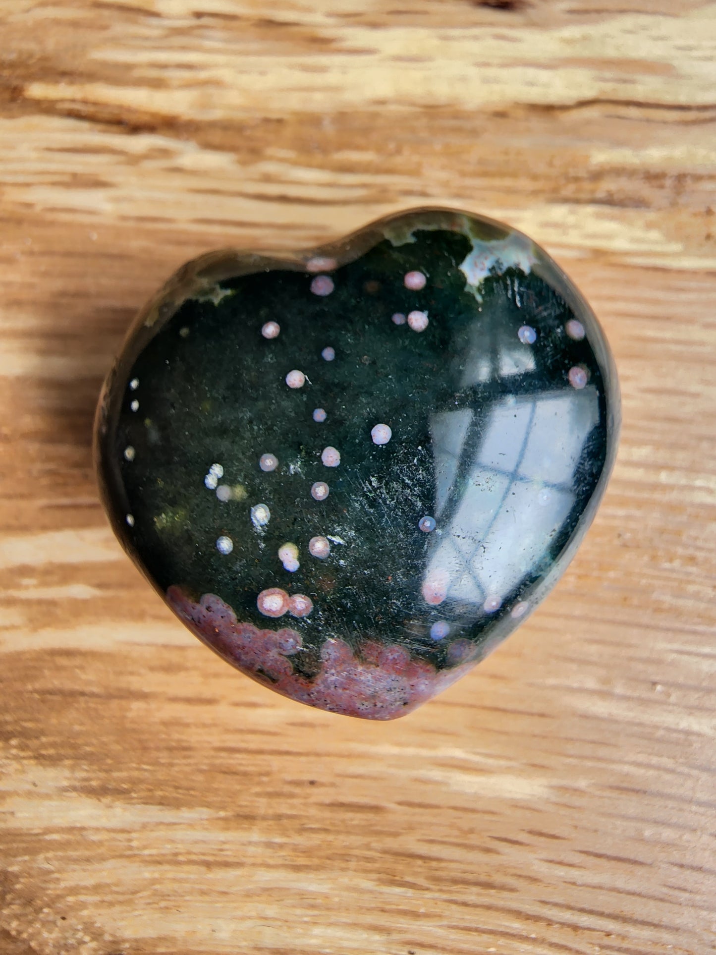 Ocean Jasper Heart