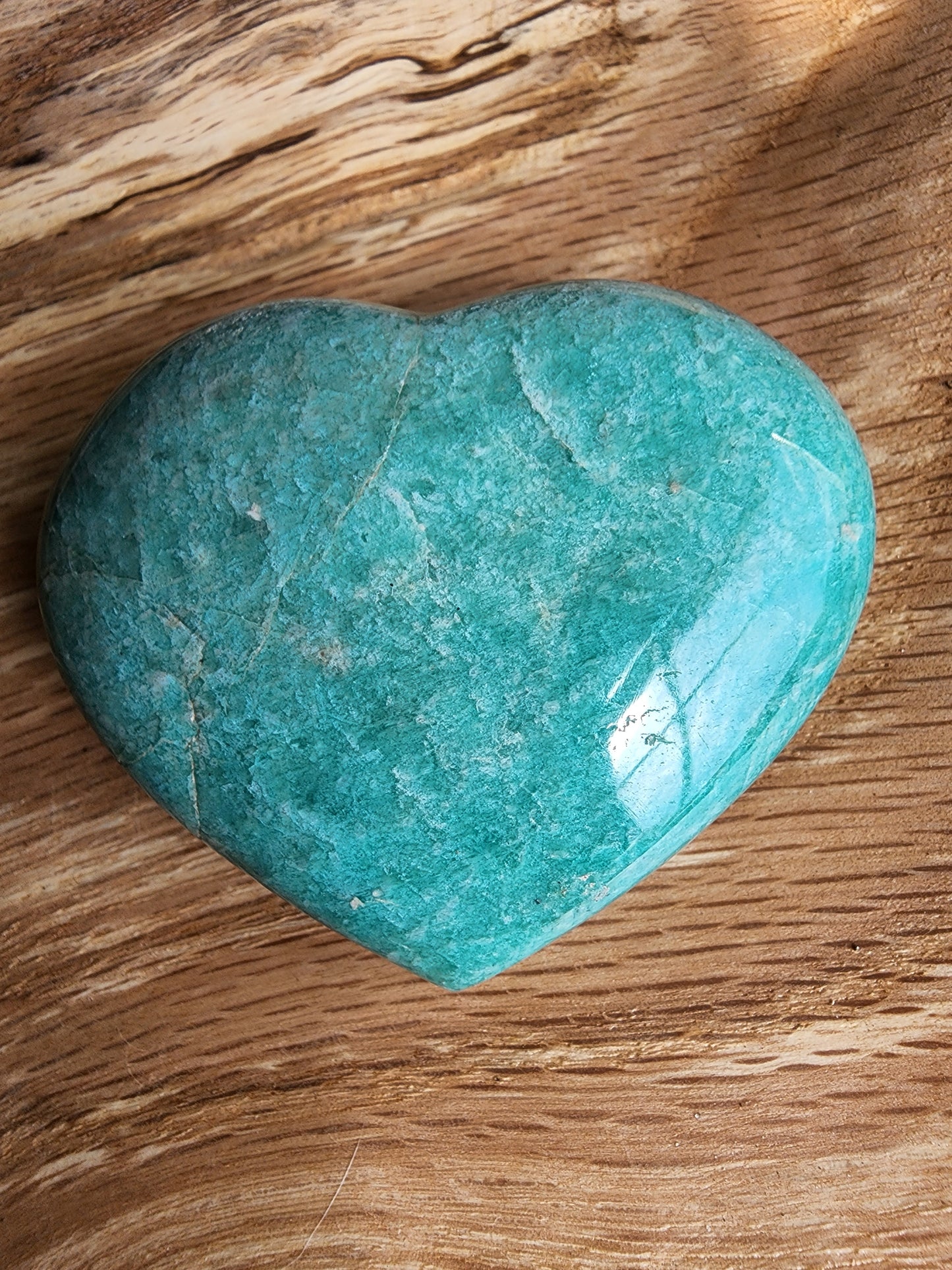 Amazonite Heart