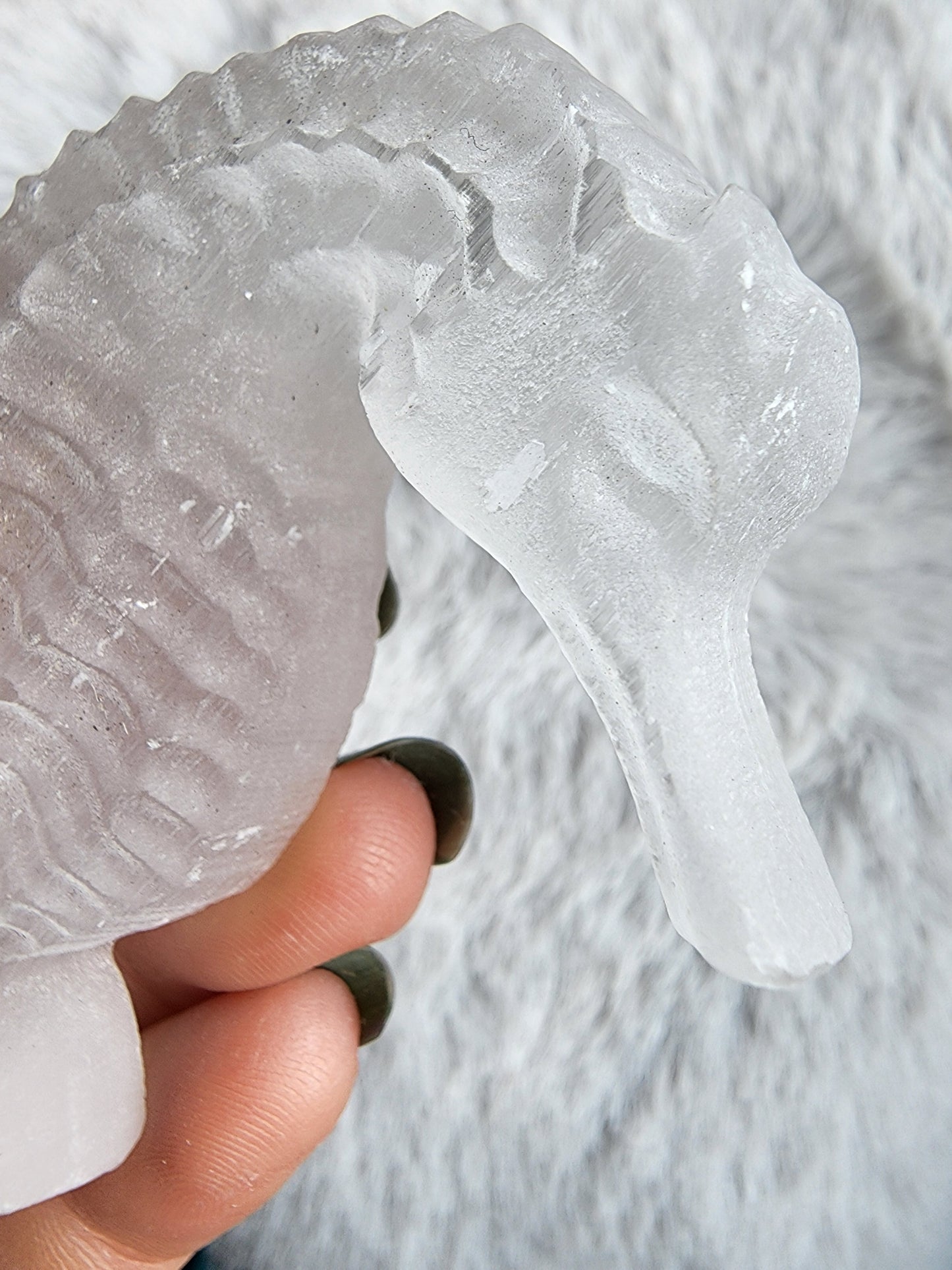 Selenite Seahorse