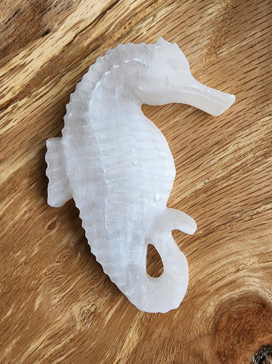 Selenite Seahorse