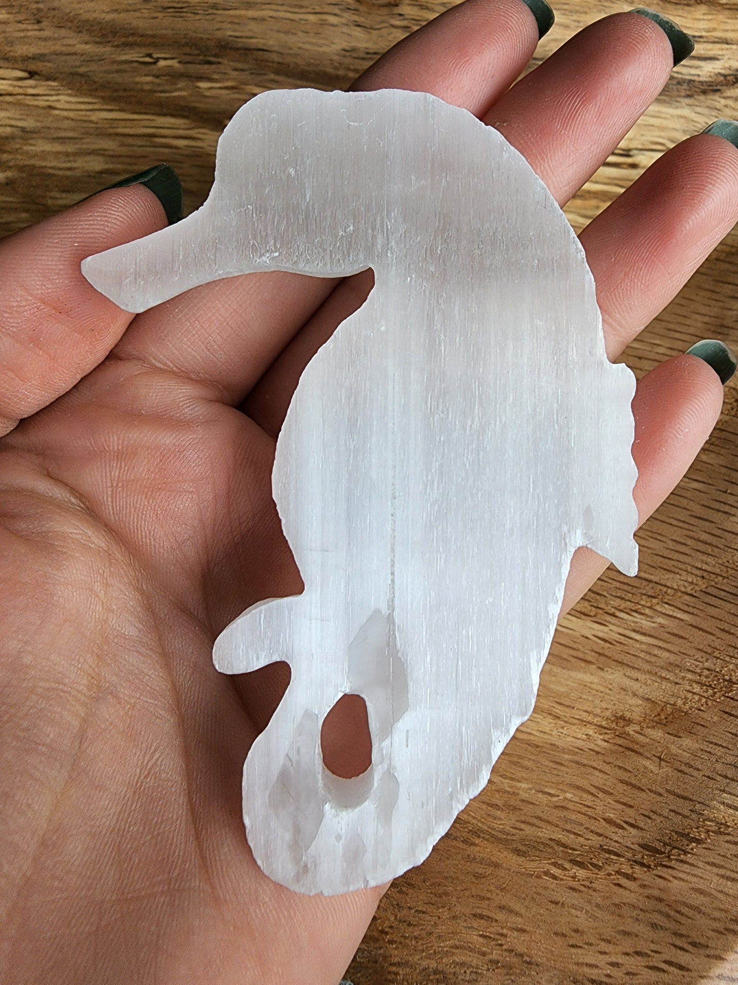 Selenite Seahorse