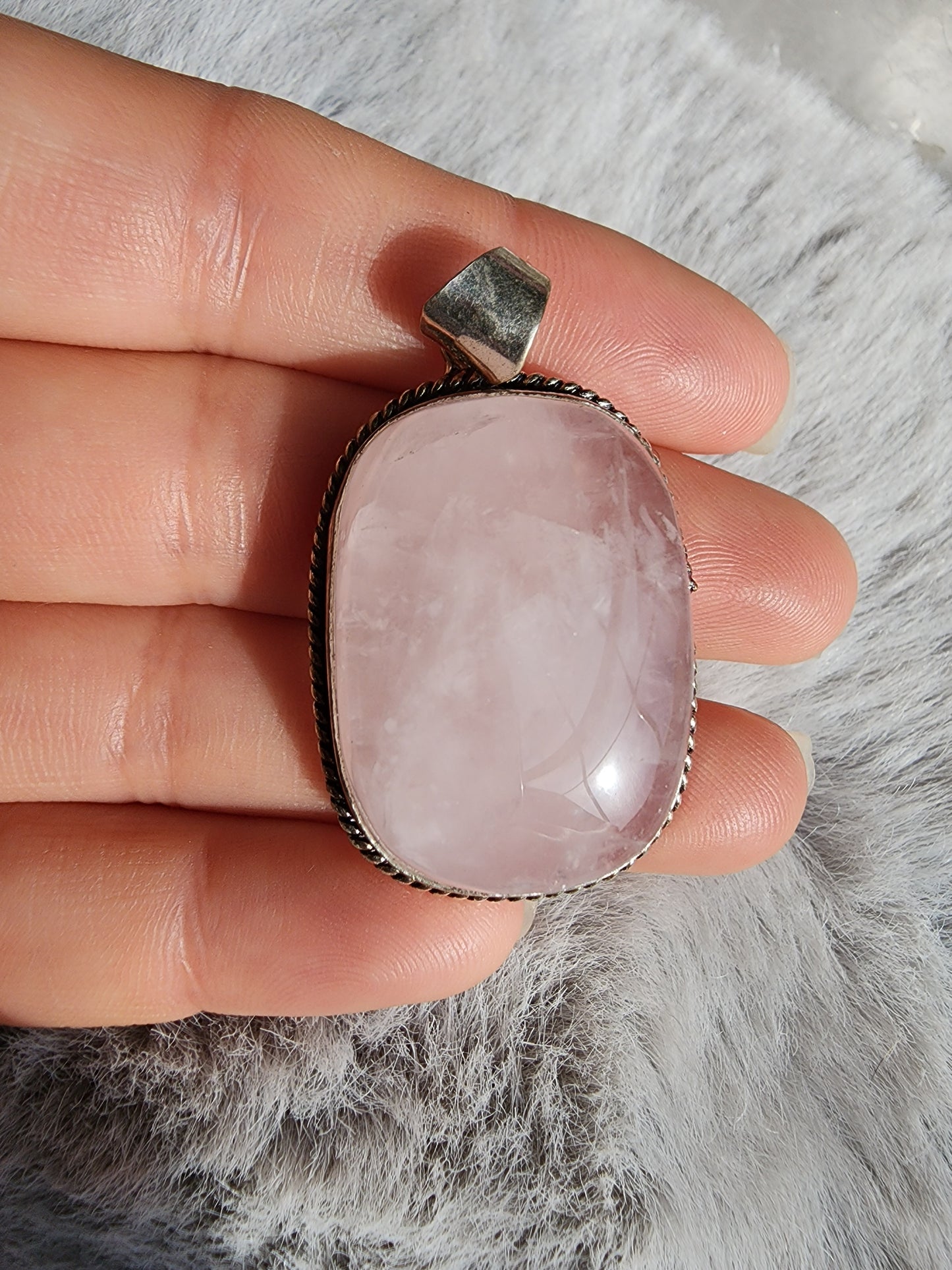 Rose Quartz Pendant