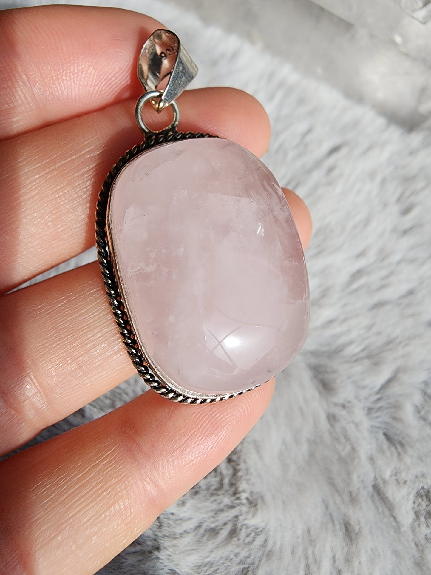 Rose Quartz Pendant