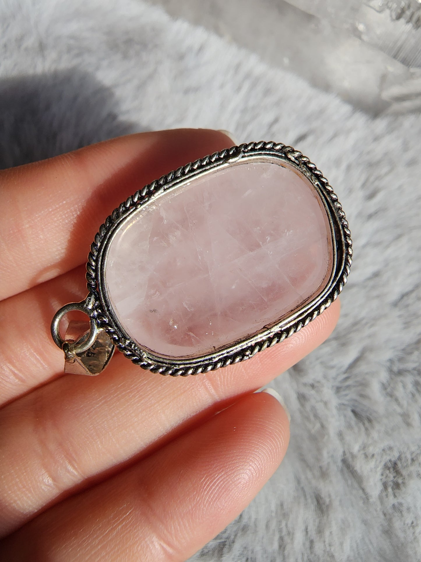 Rose Quartz Pendant