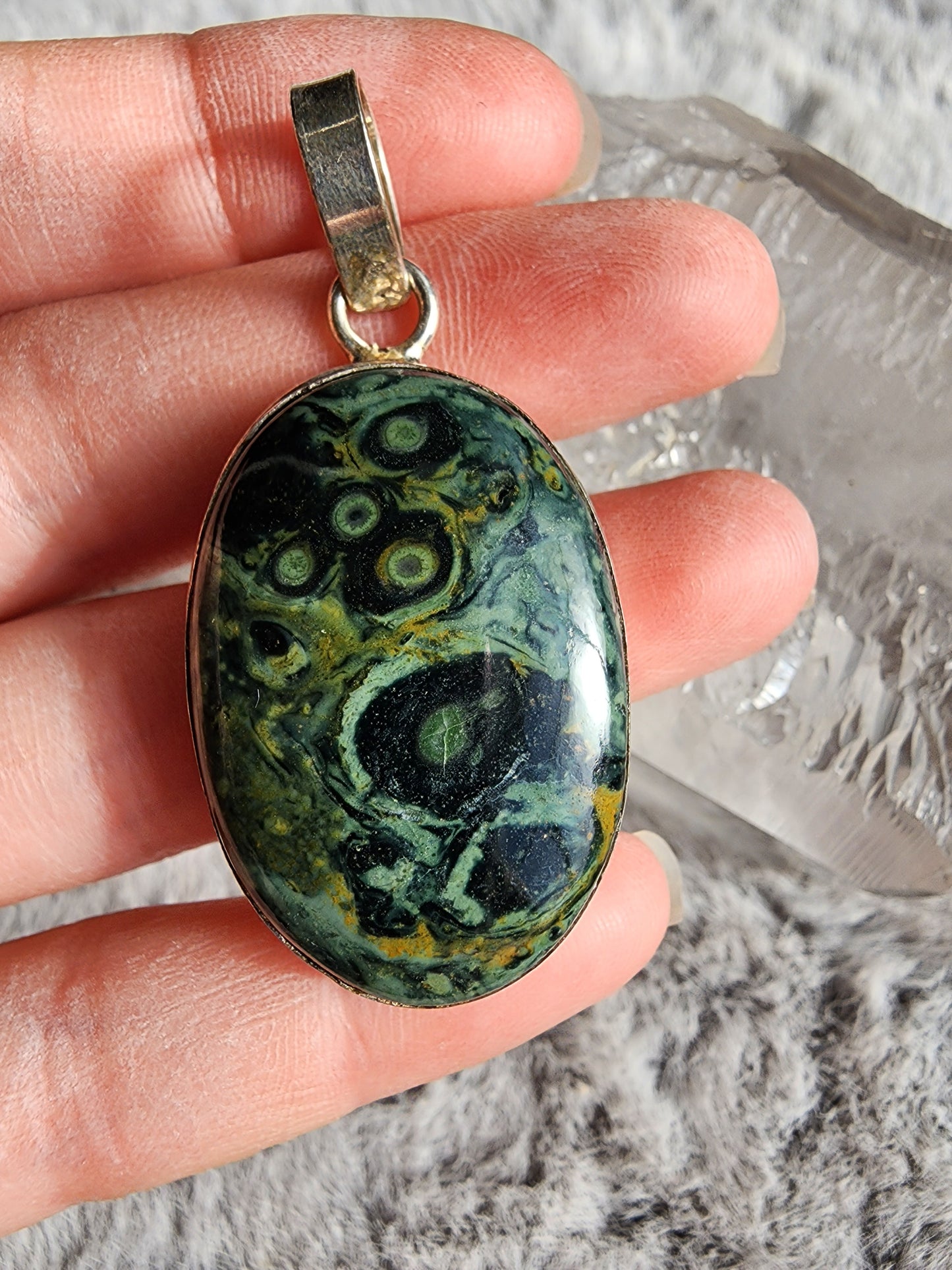 Kambaba Jasper Pendant