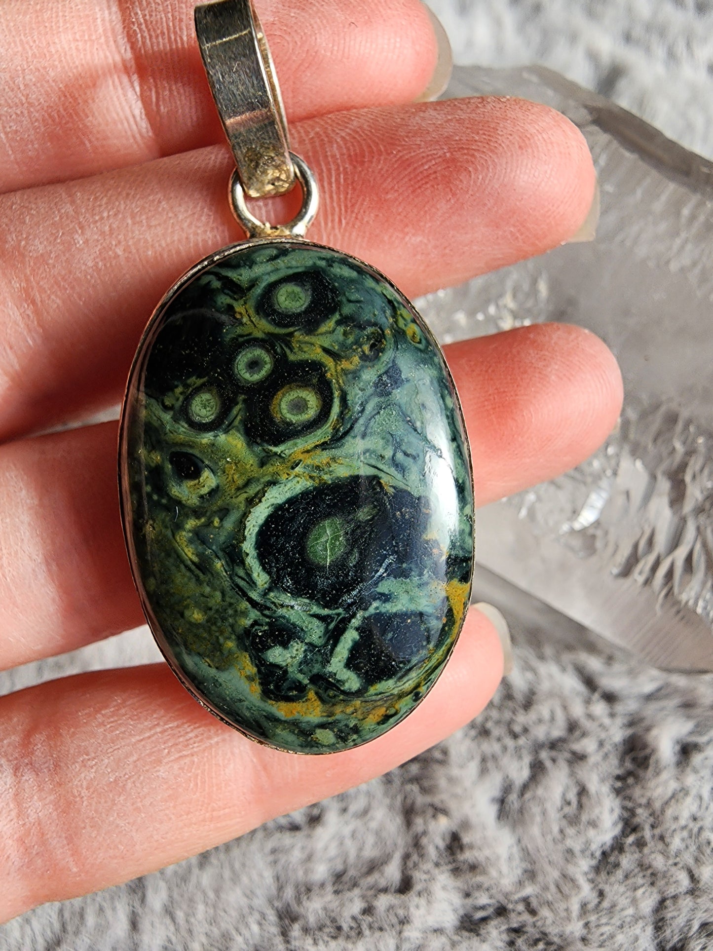 Kambaba Jasper Pendant