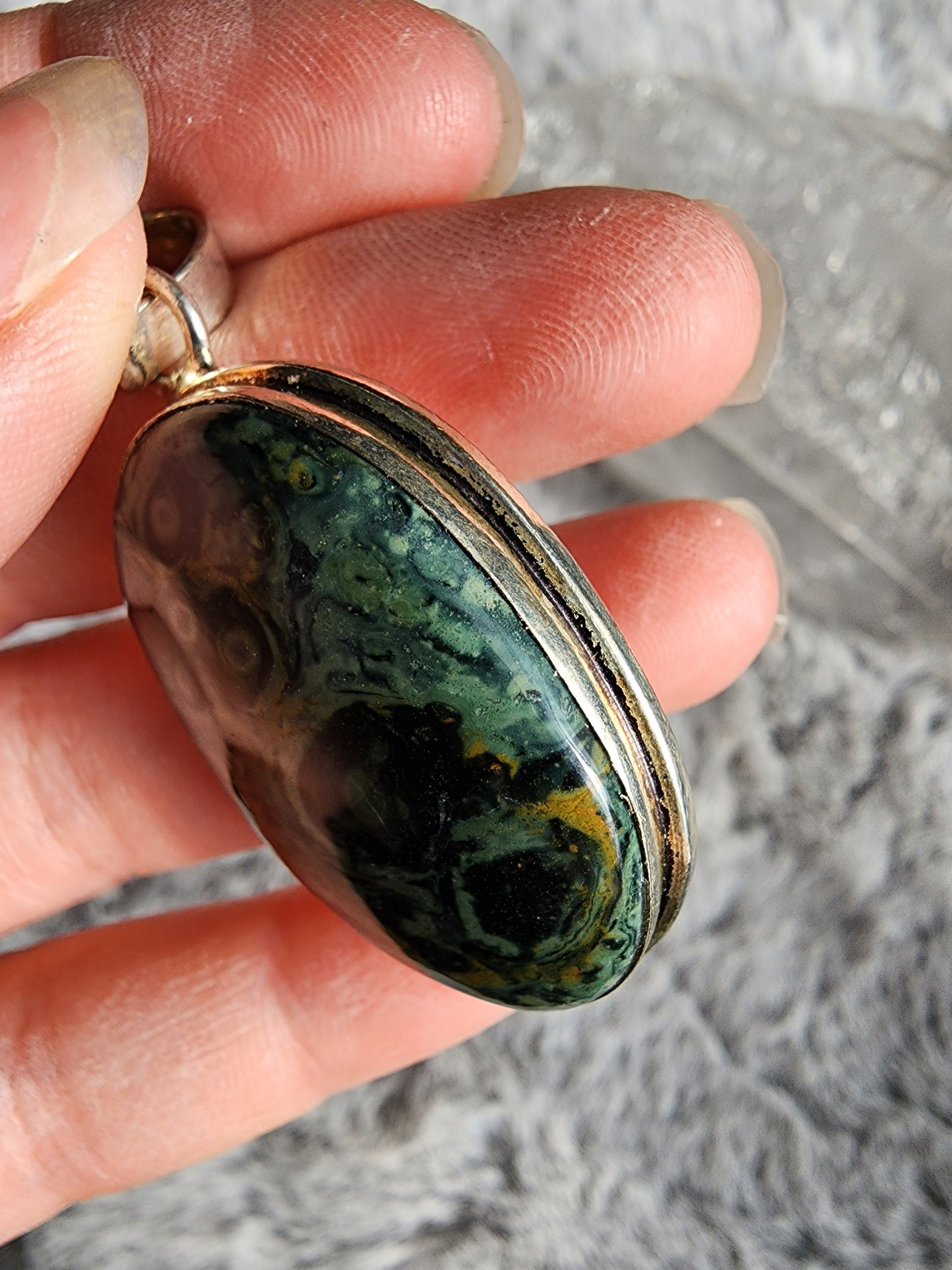 Kambaba Jasper Pendant