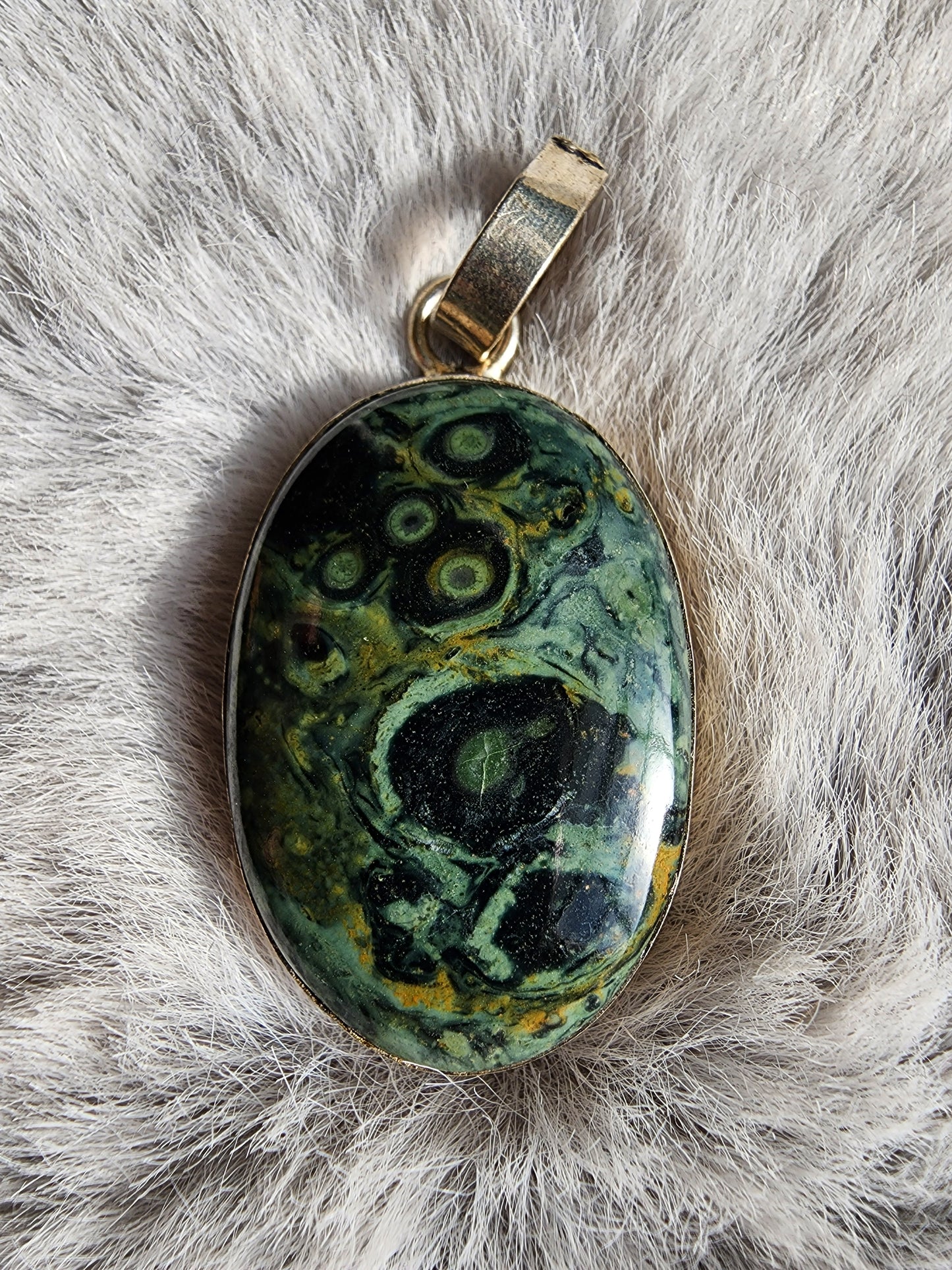Kambaba Jasper Pendant