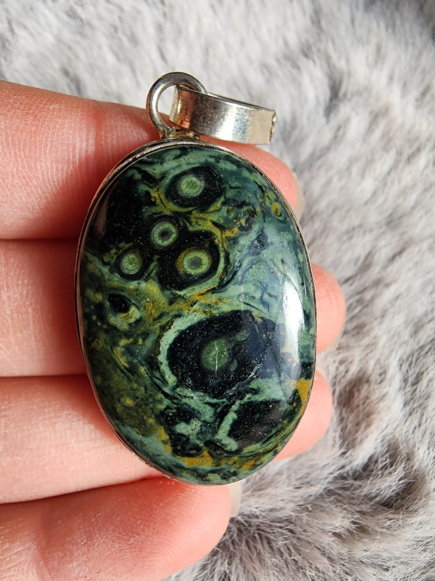 Kambaba Jasper Pendant
