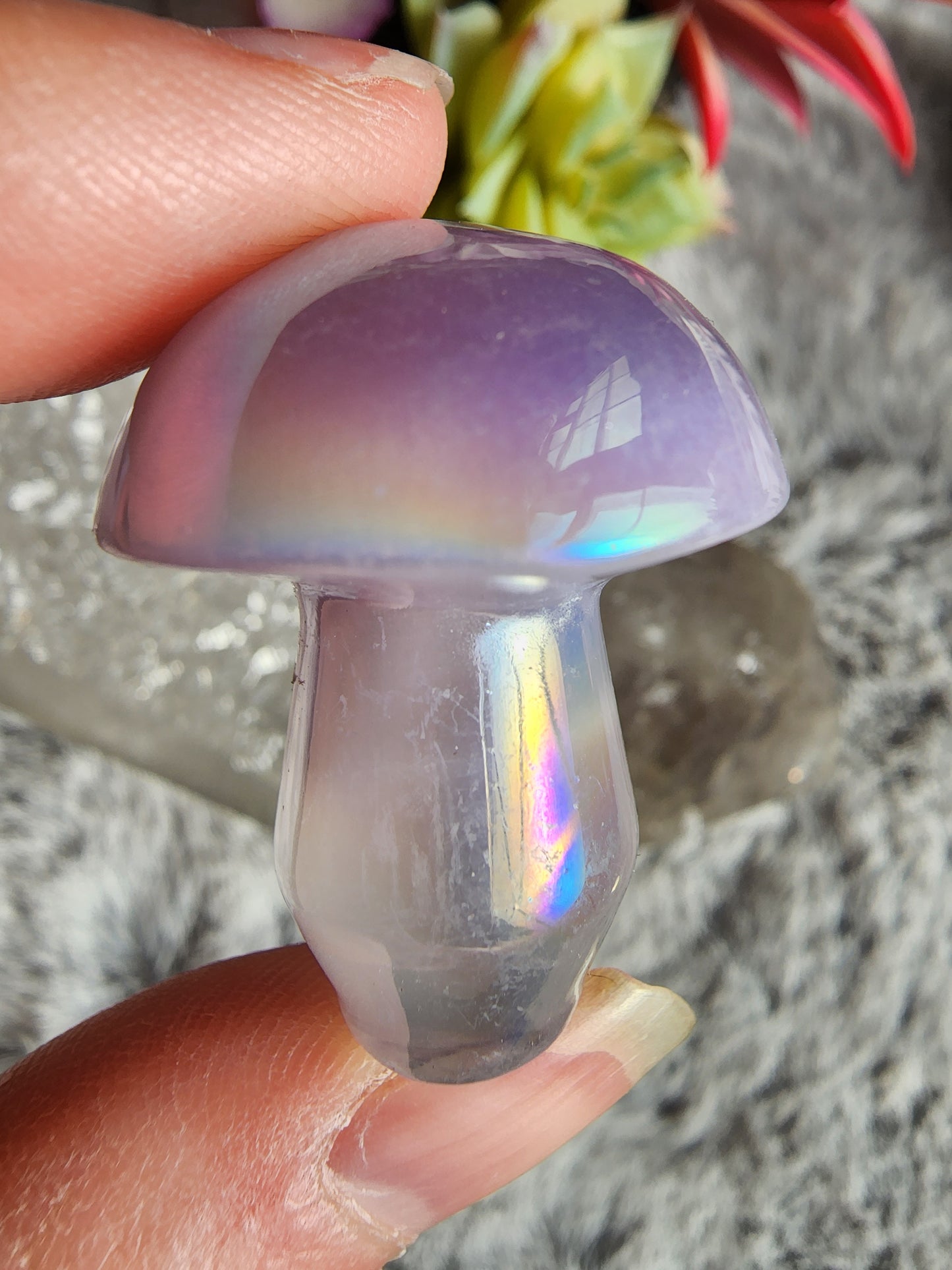 Aura Fluorite Shroom