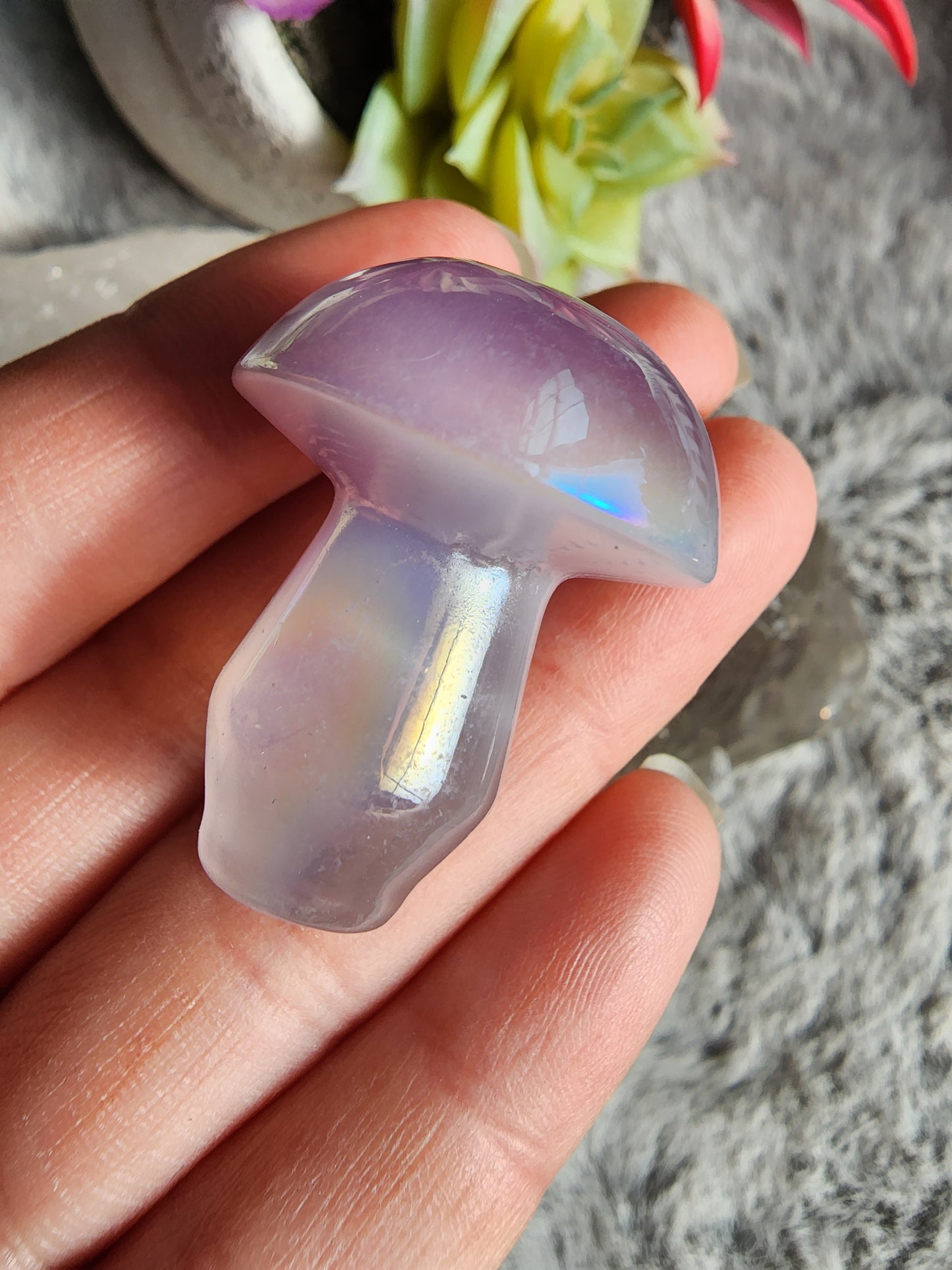 Aura Fluorite Shroom