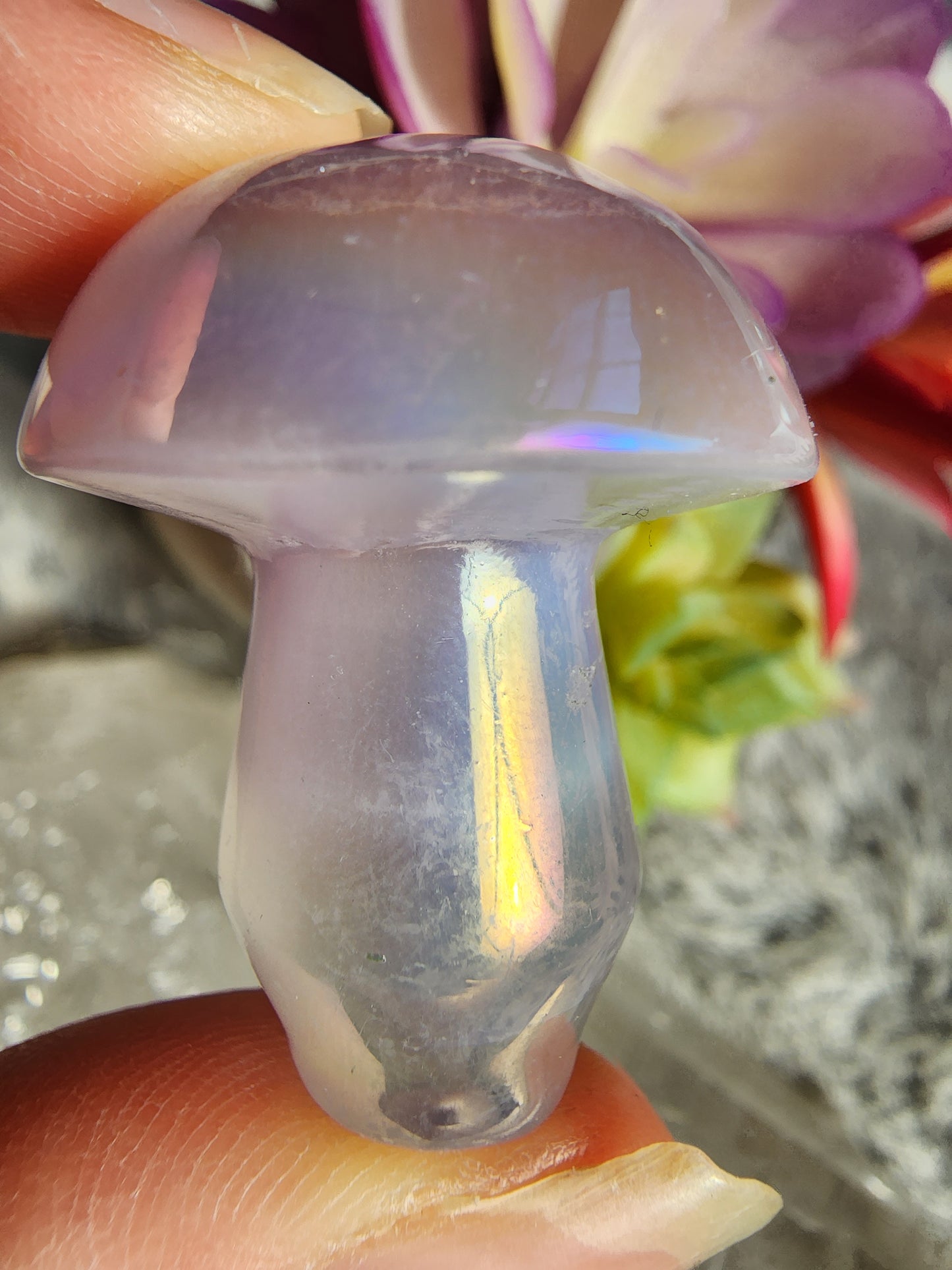 Aura Fluorite Shroom
