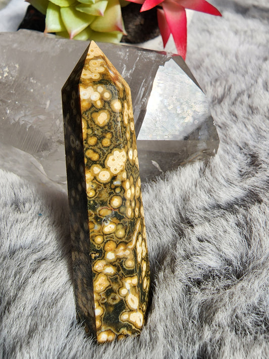 Orbicular Jasper Tower