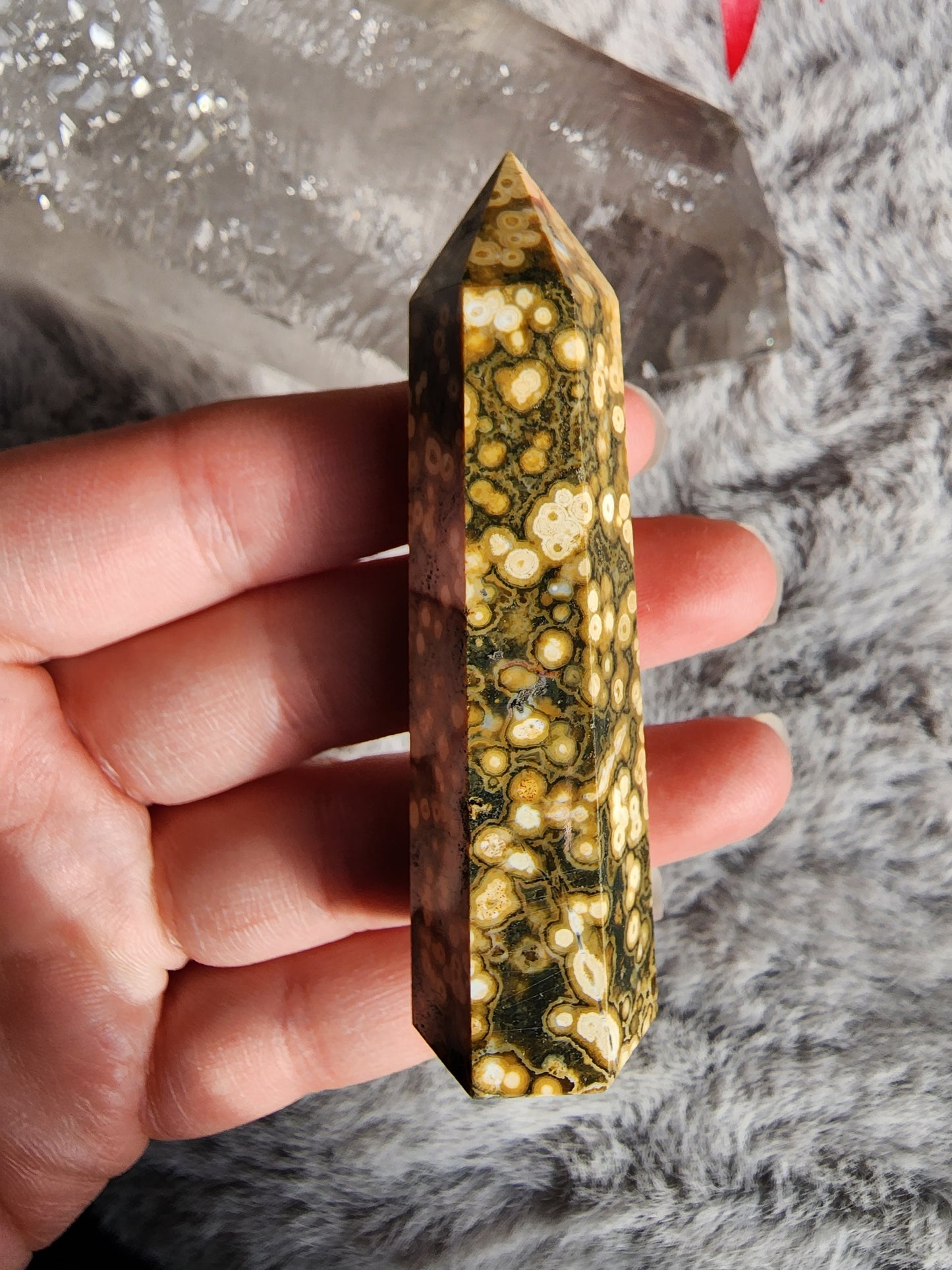 Orbicular Jasper Tower