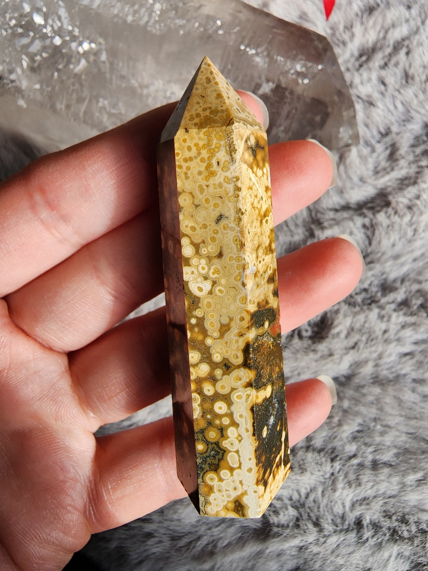 Orbicular Jasper Tower