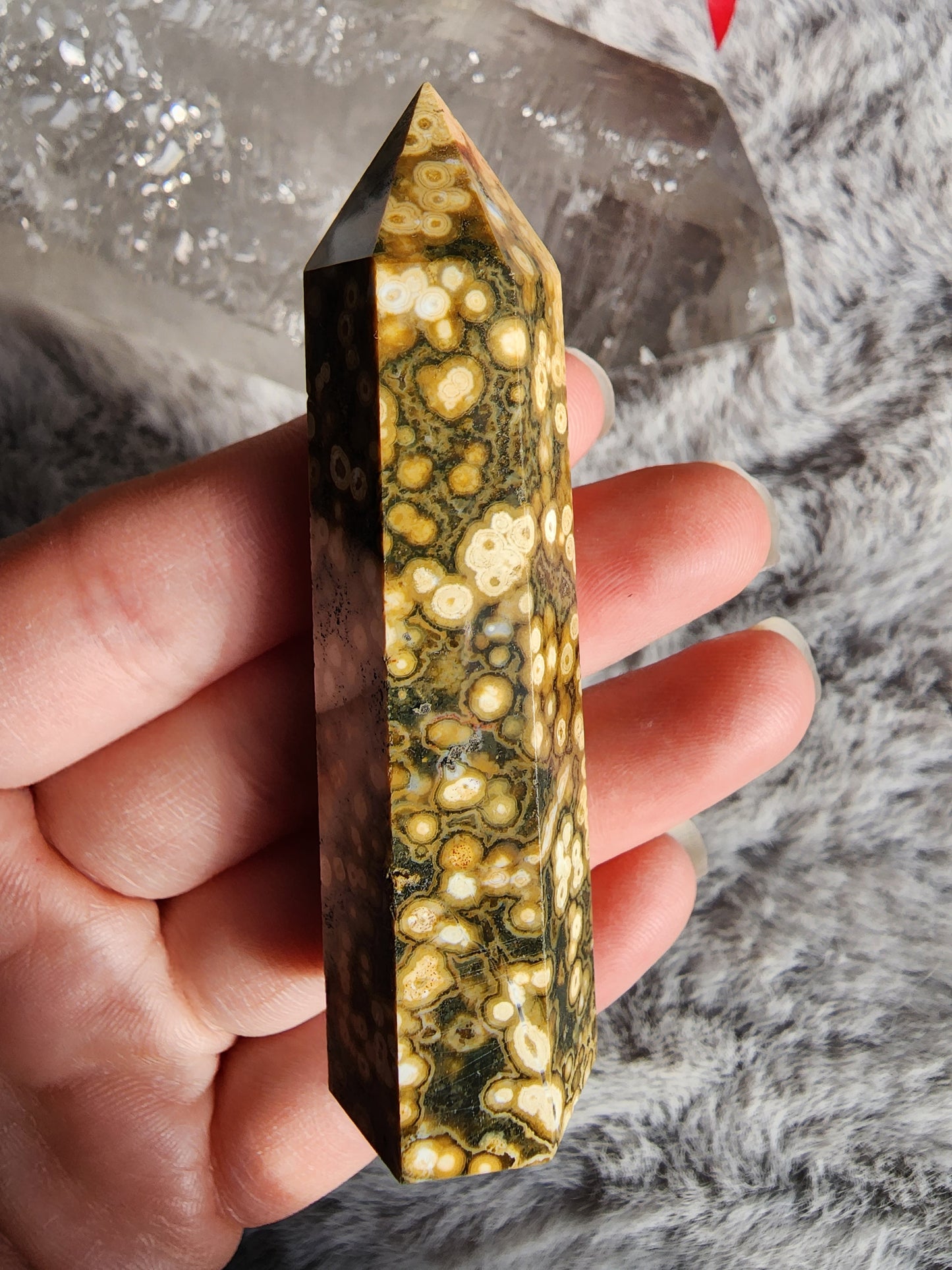 Orbicular Jasper Tower