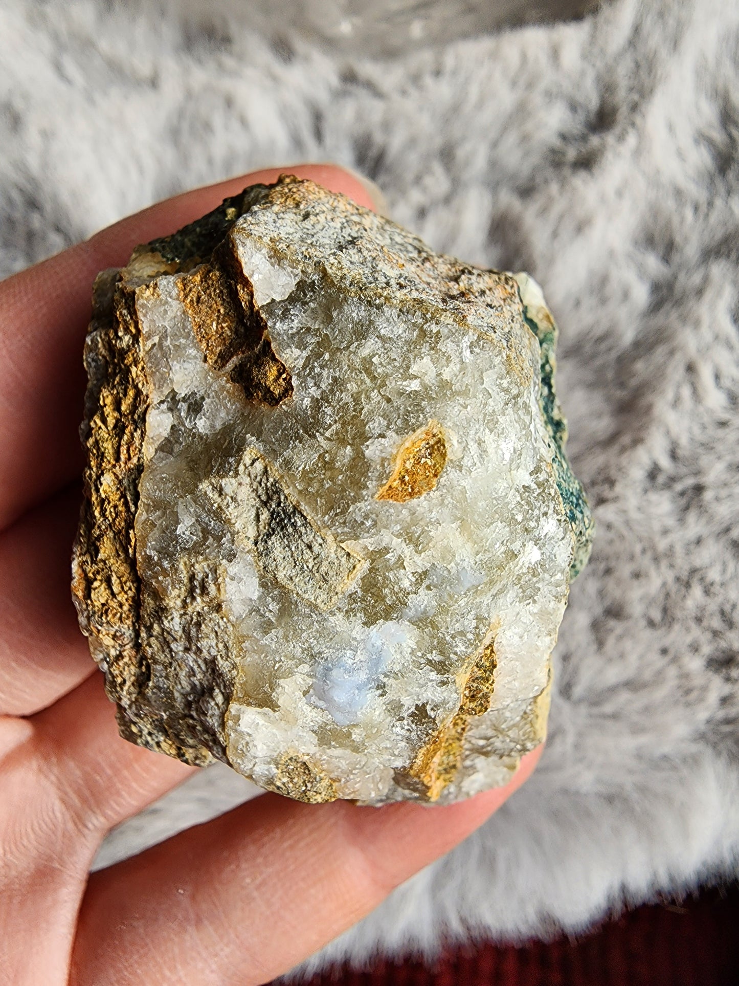 Blue Lace Agate Geode
