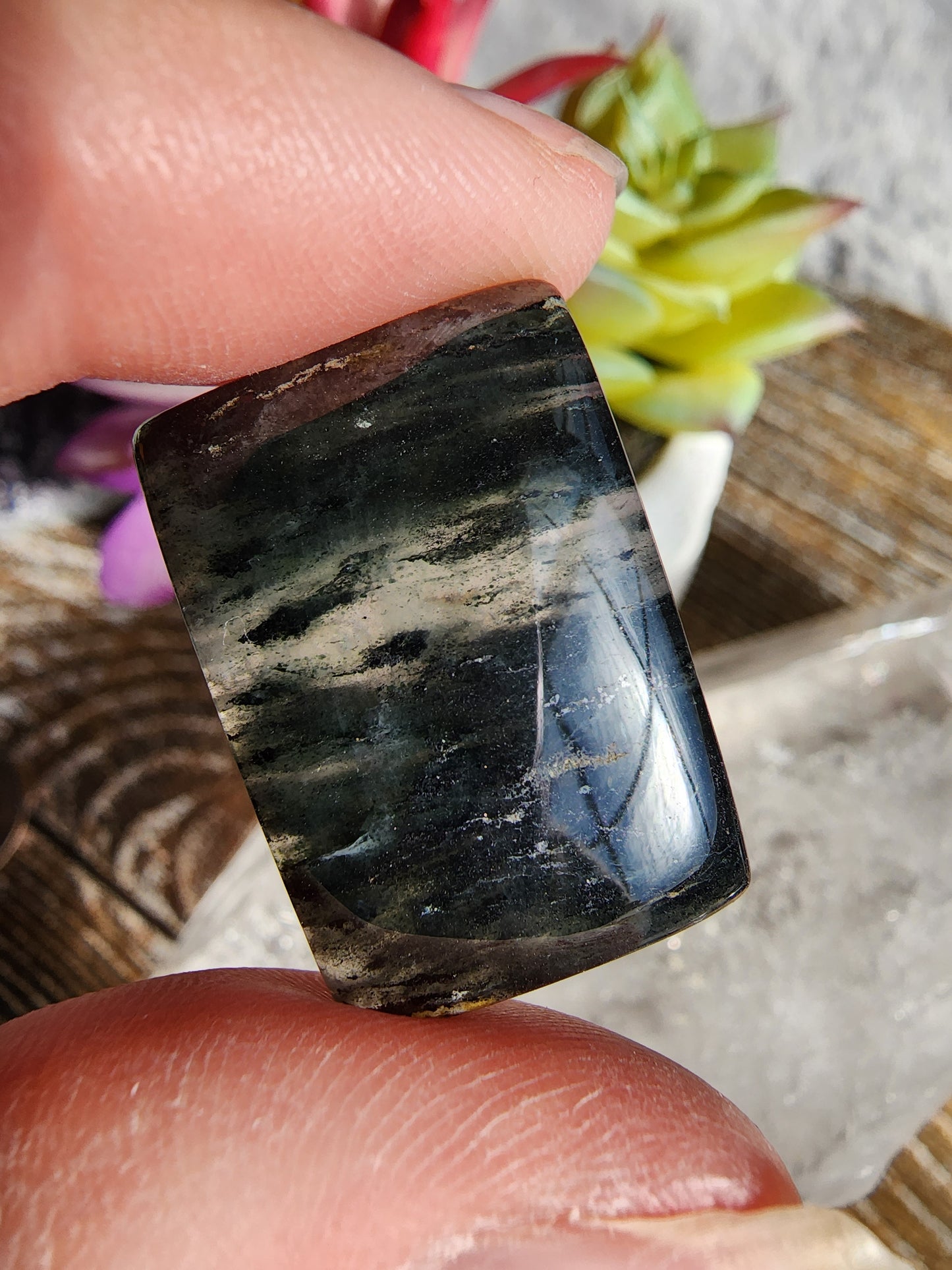 Lodolite Cabochon