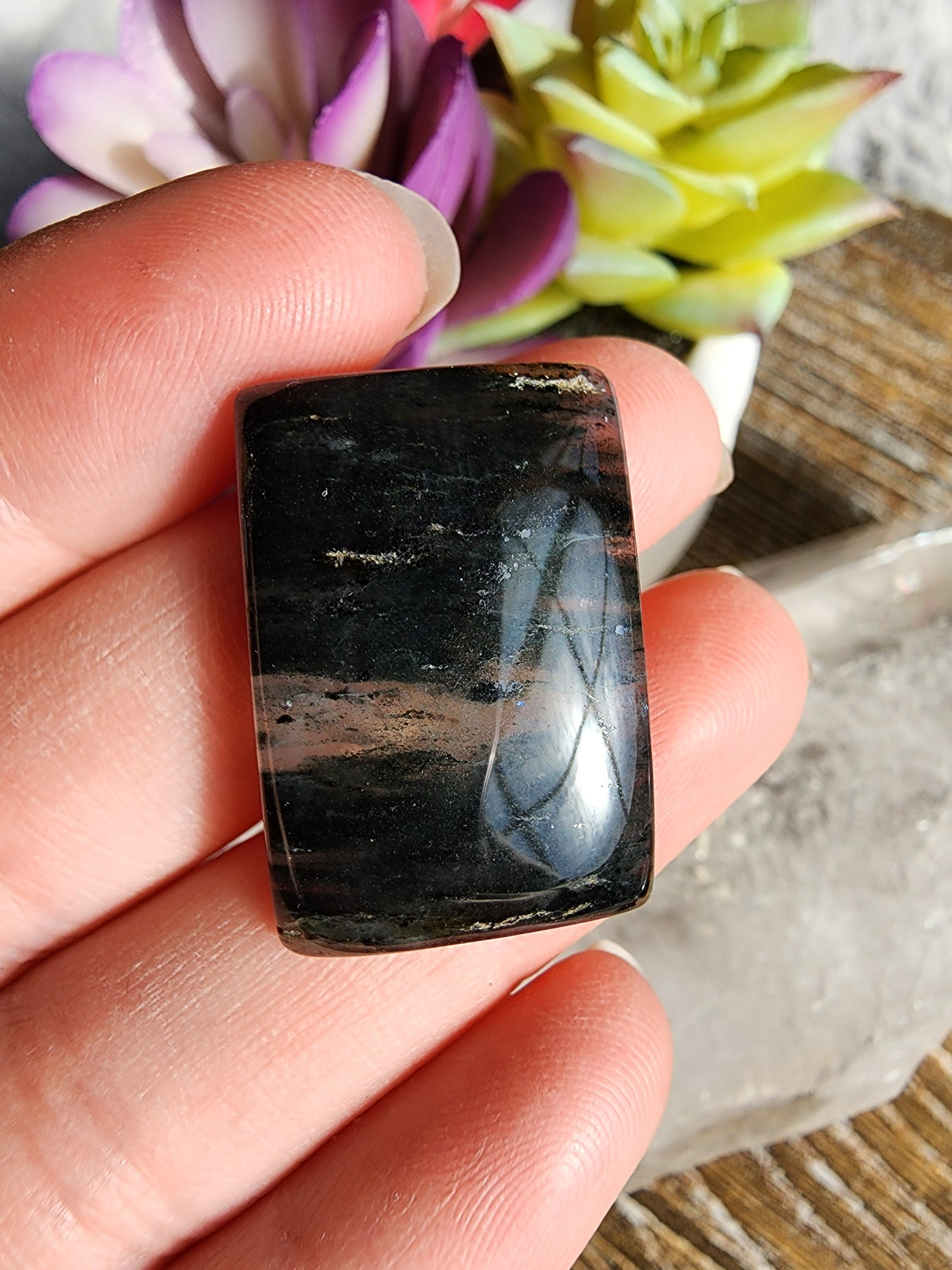Lodolite Cabochon