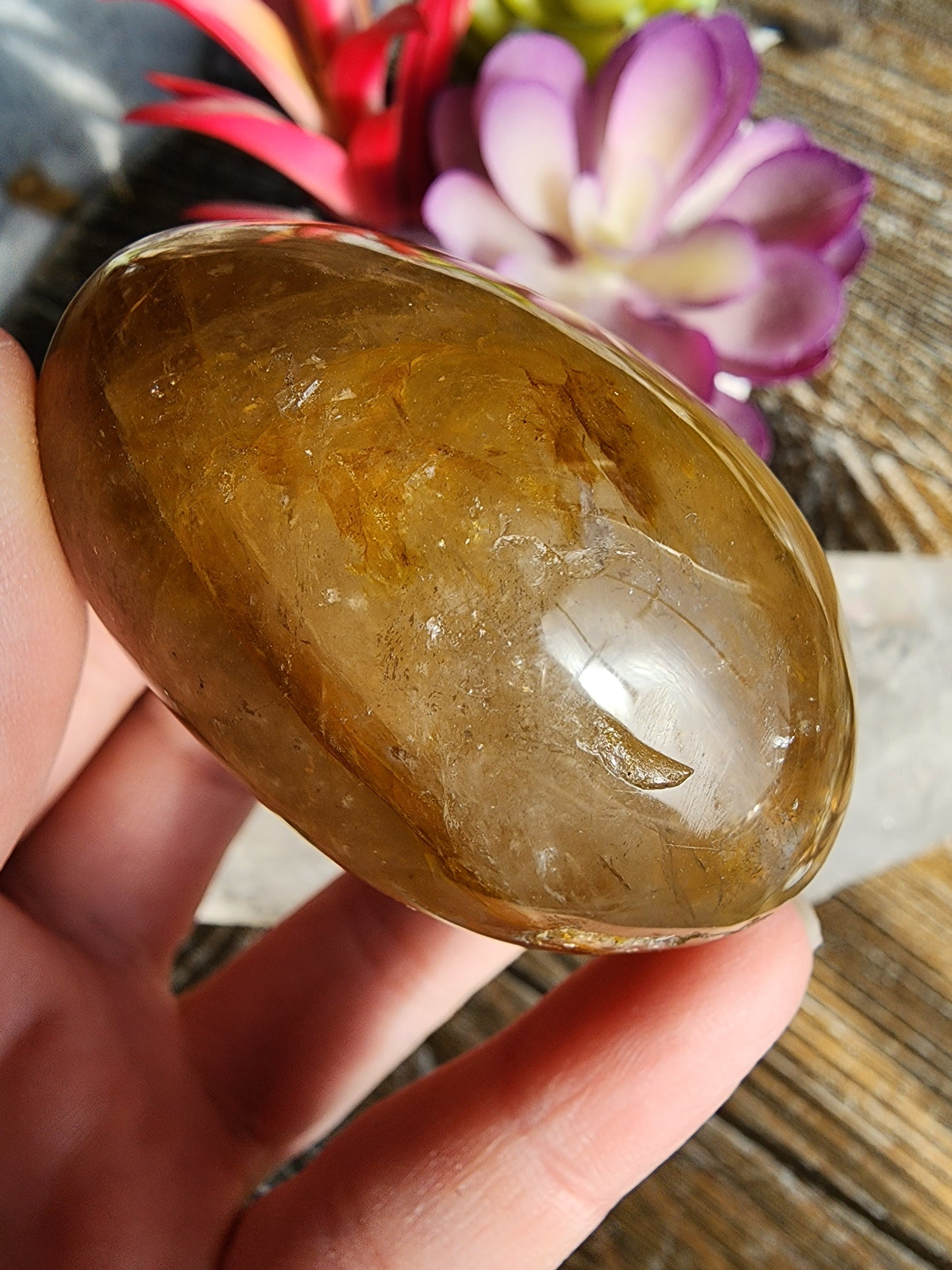 Golden Healer Palmstone