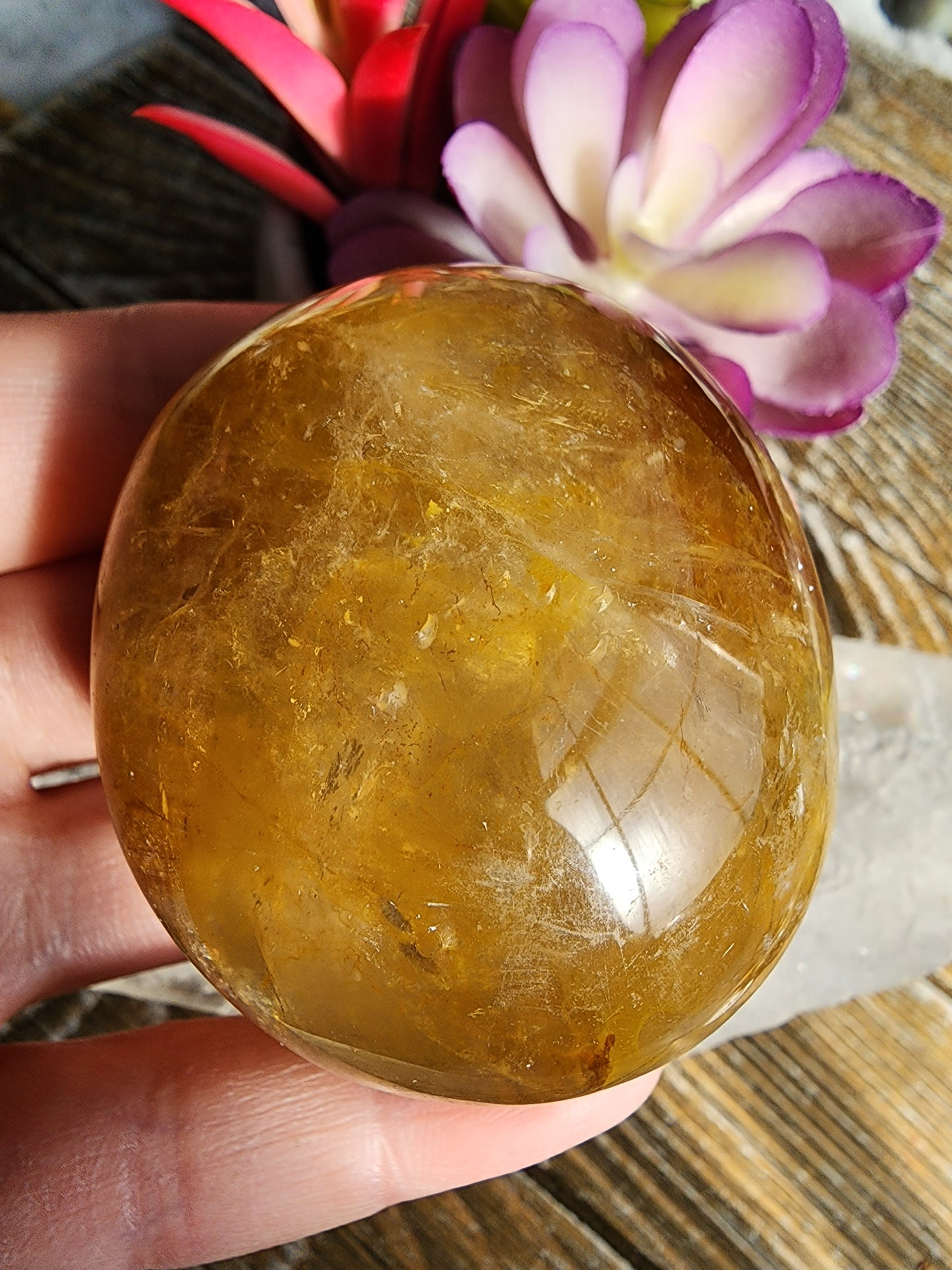Golden Healer Palmstone