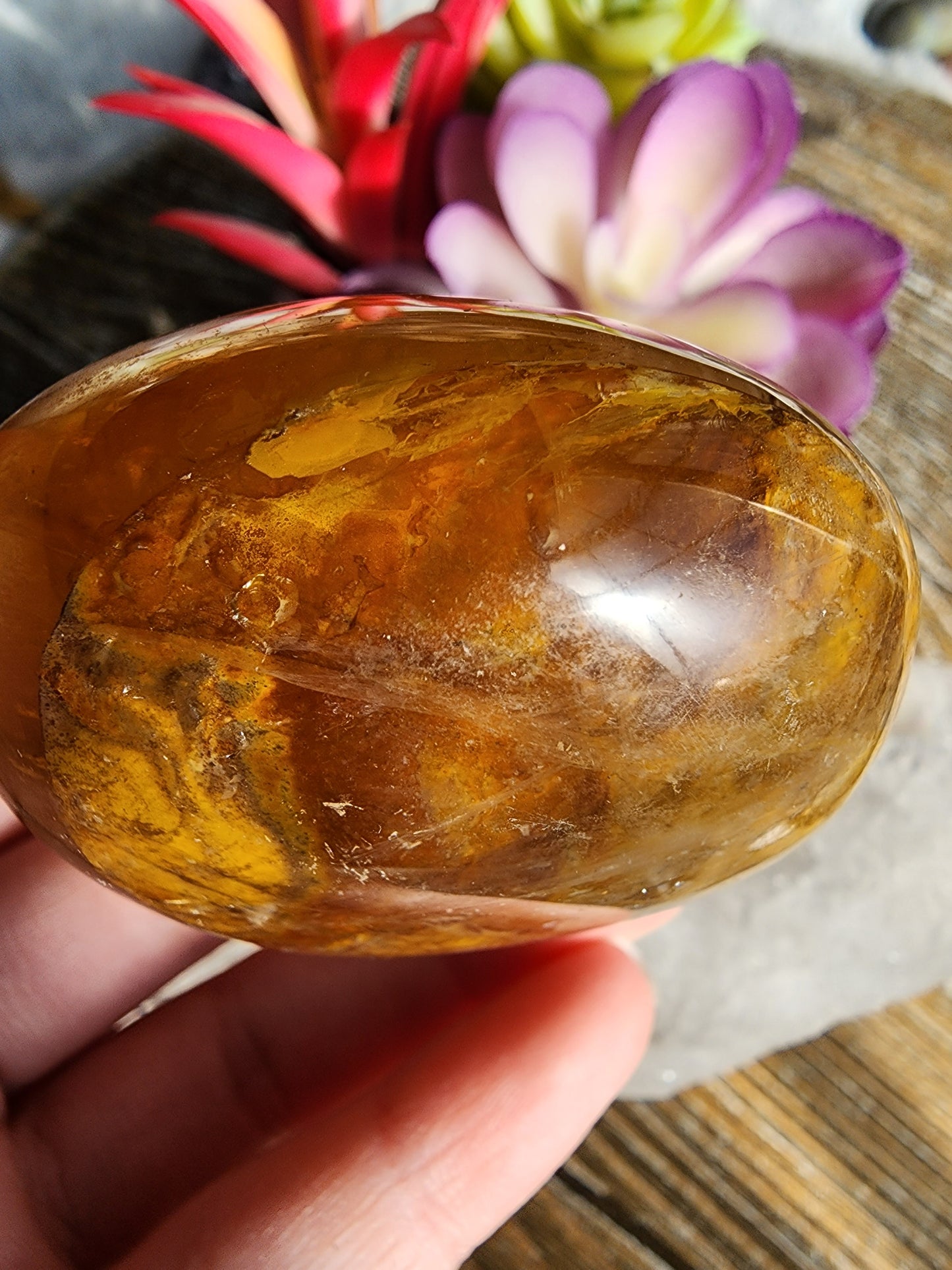 Golden Healer Palmstone