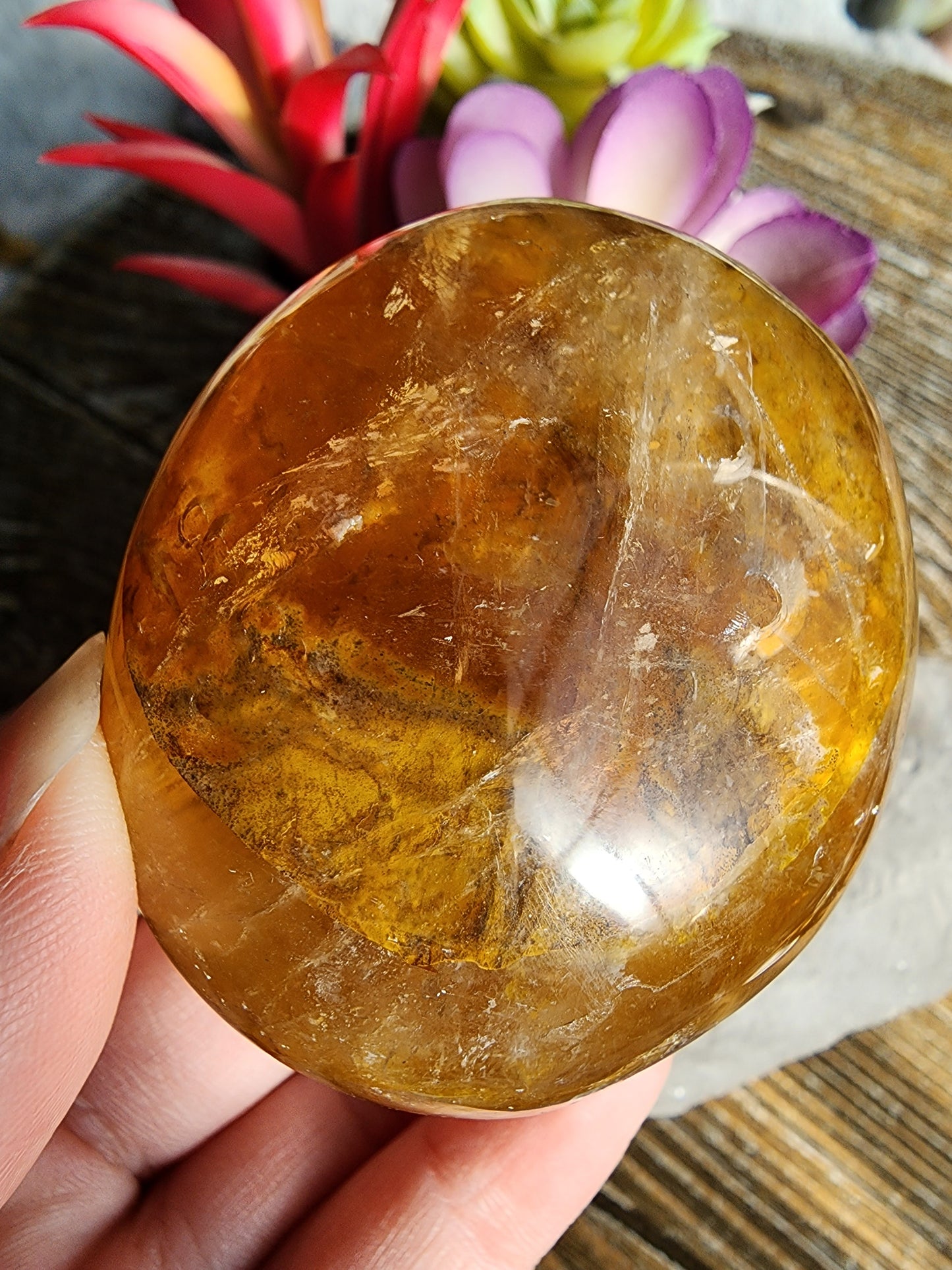 Golden Healer Palmstone